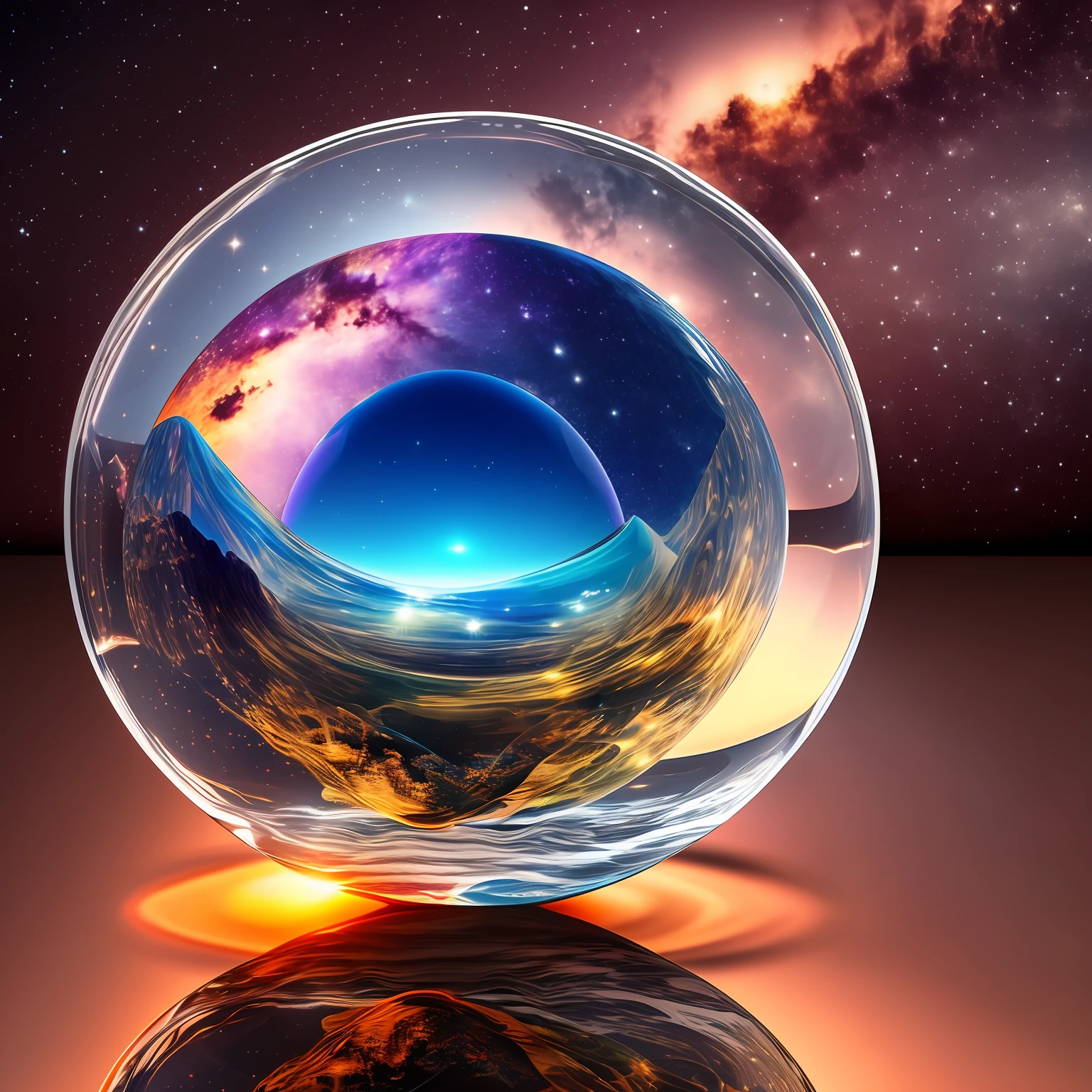 universe in a crystal ball --auto --s2