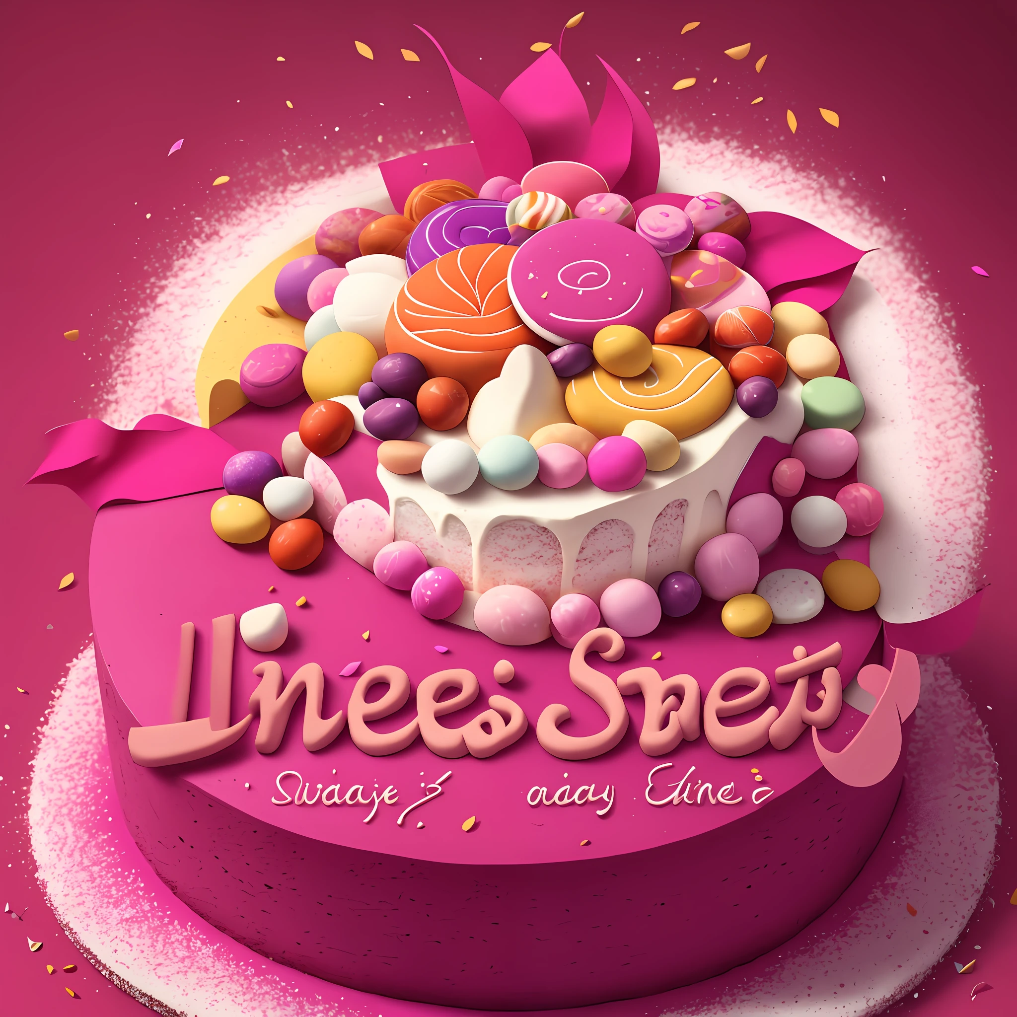 Create a logo with the name "intense sweets" for a cake shop. --auto --s2