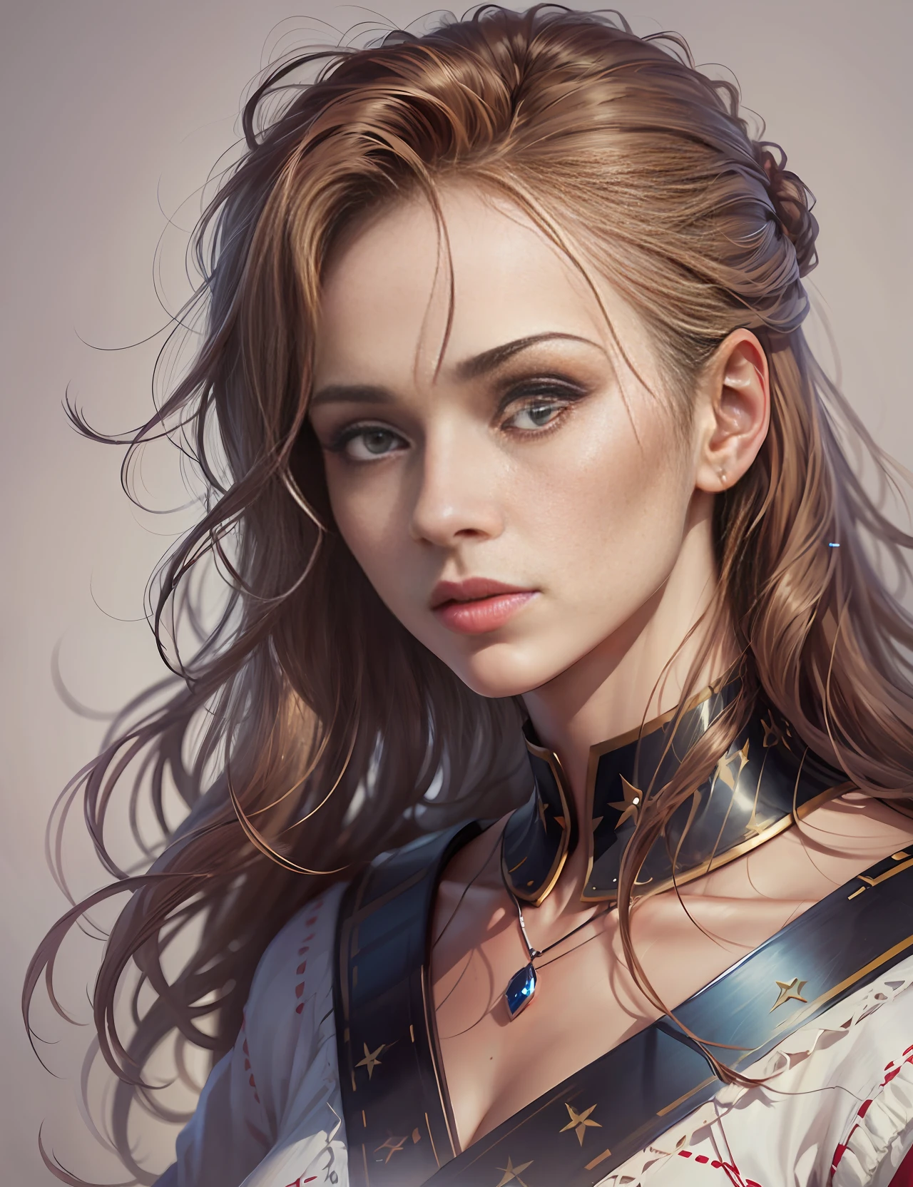 beautiful portait of woman (((Realistic accurate))) --auto --s2