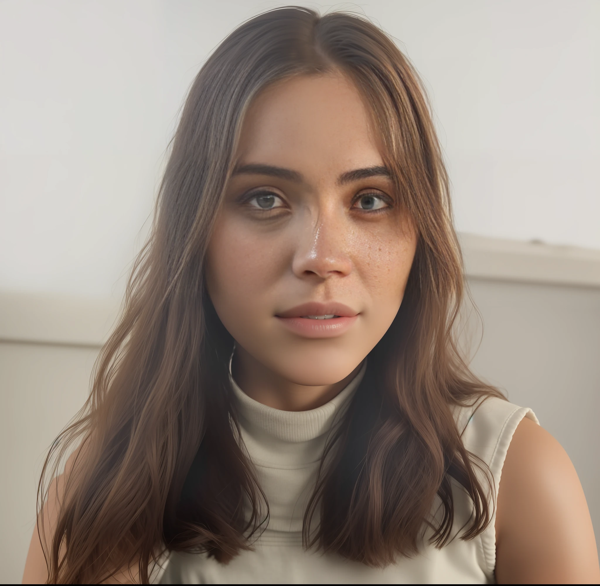 A 20 year old girl, cat, very beautiful, is looking at the camera with her brown eyes and her perfect face, best quality, masterpiece, realistic photo, intricate details, raw photo, photon rendering, octane rendering, ultra detailed, detailed face, detailed skin, trend in artstation, 8k masterpiece, cinematic lighting --auto --s2