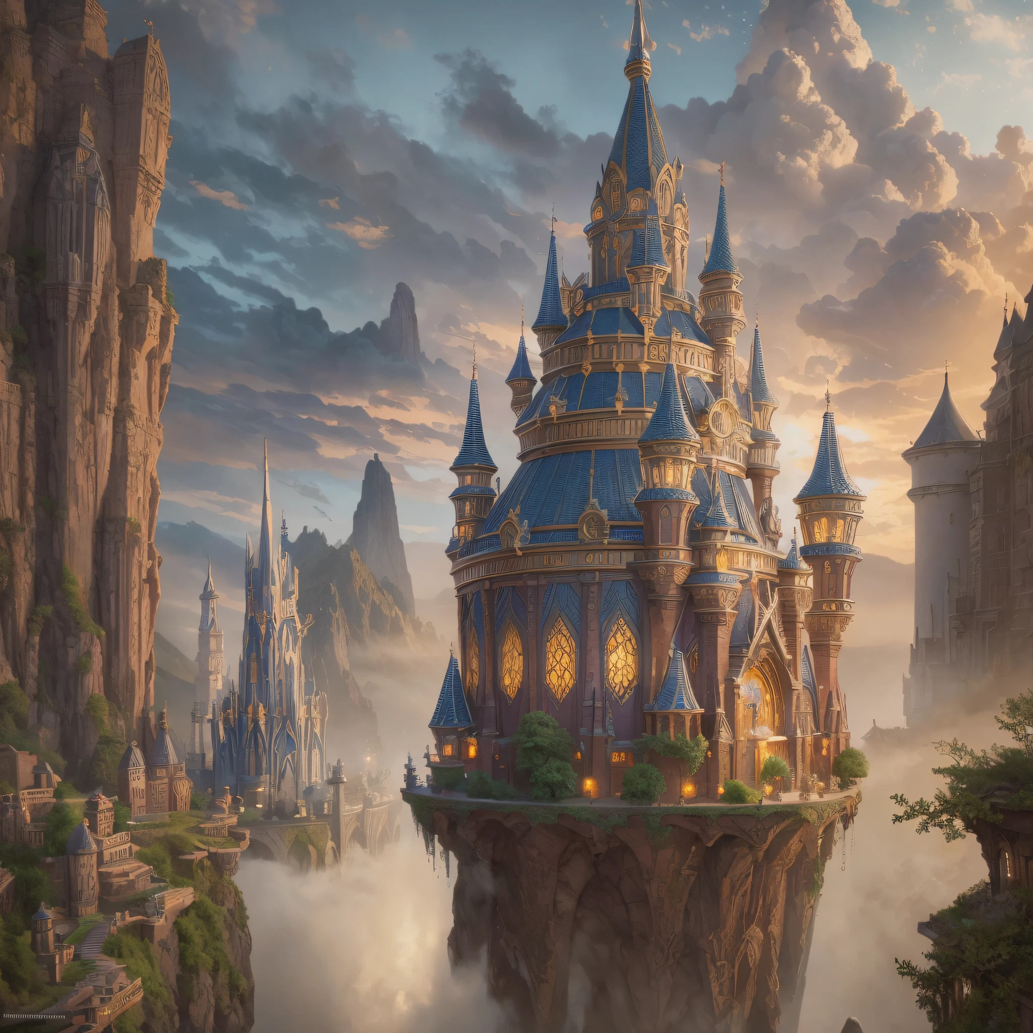 art by Ralph Horsley
in an ethereal mystical dwarf city, highly detailed, 8 k, hdr, award - winning, octane render, artstation, volumetric lighting
ultra highly detailed, detailed
digital painting, highly detailed, intricated, intricated pose, clarity, high quality --auto --s2