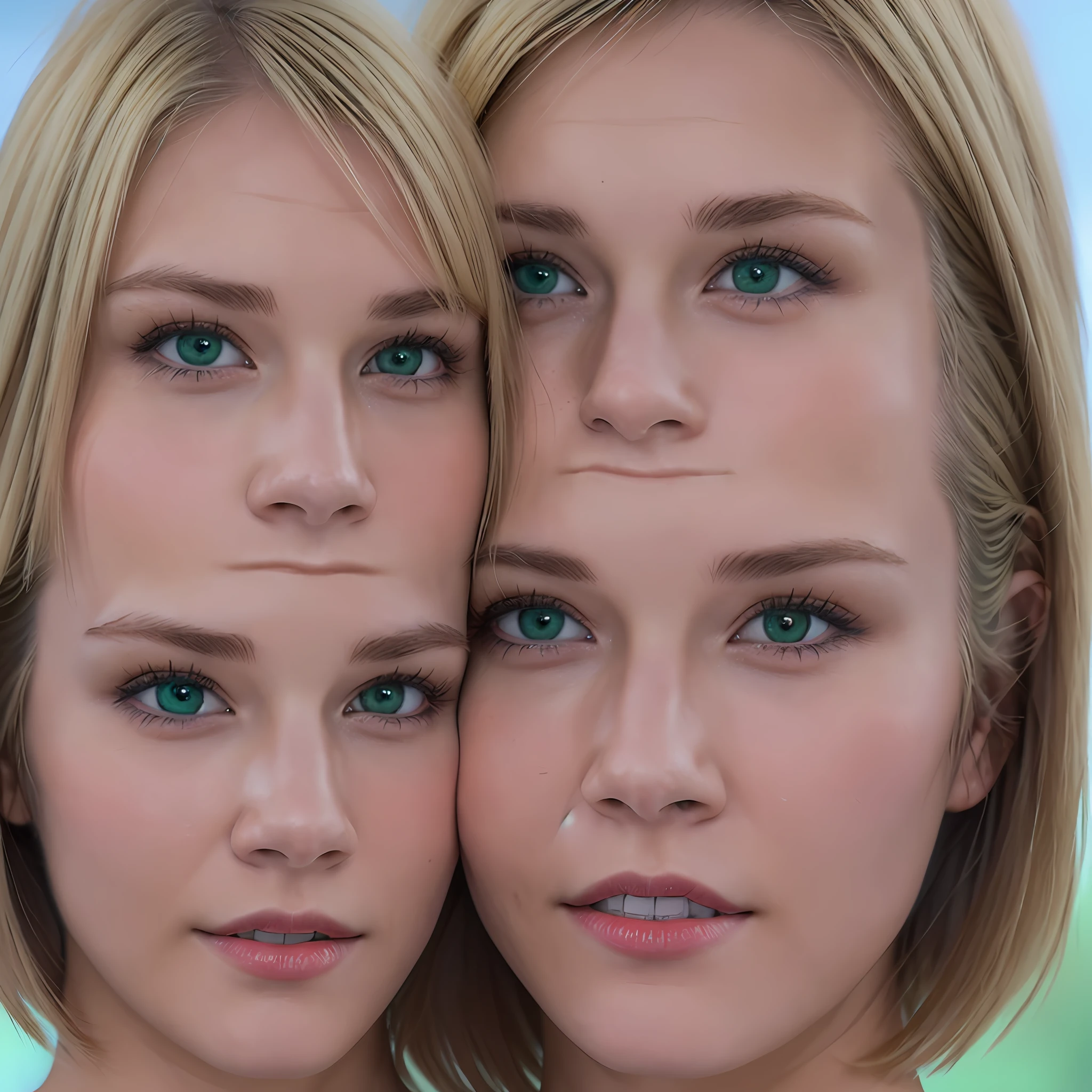(1woman), (dressed casually), (short blonde hair+green eyes), (super details, better quality, lighting), (HD+8k+UHD)