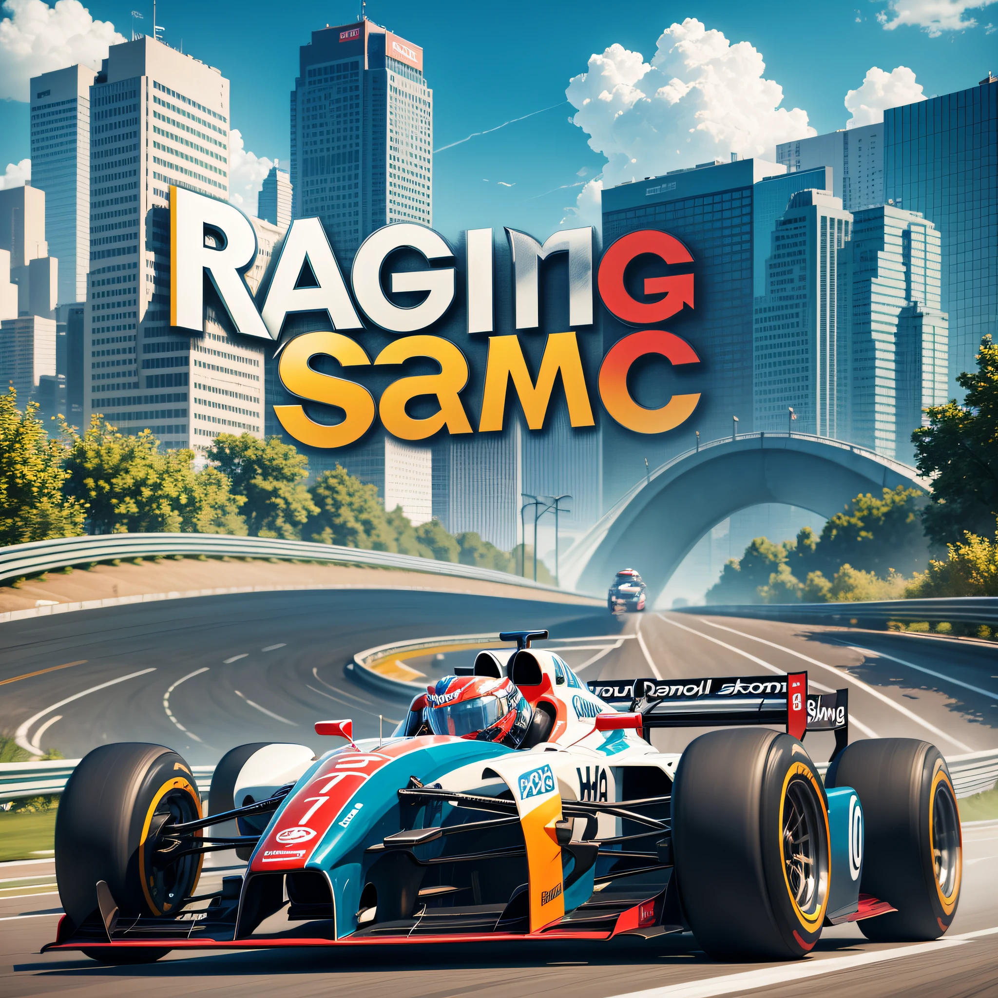 Create images with racing game themes --auto --s2