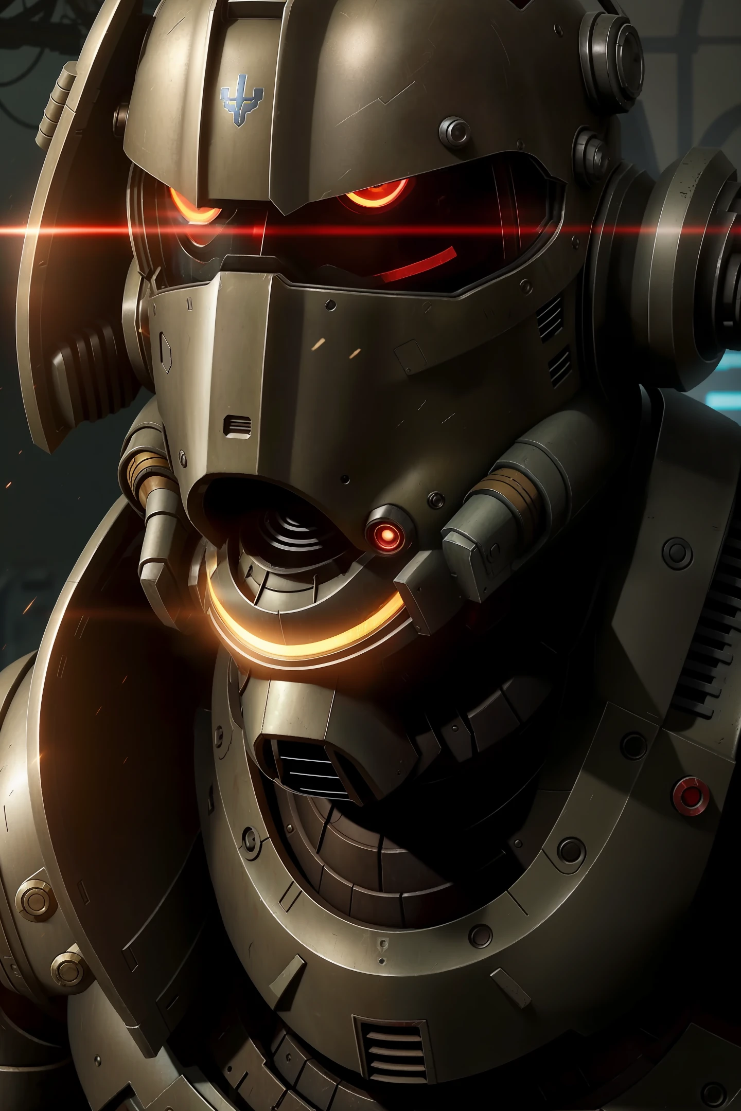 Create a Cyber Armor based on the Power Armor of the game Fallout 4