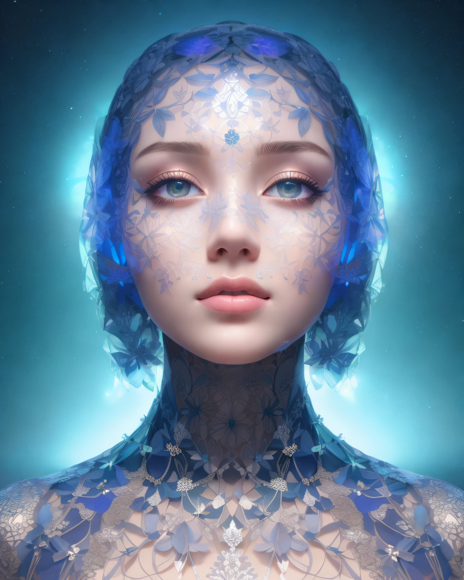 layered transparency of human head inside with buterflyes only in the brain hybrid, beautiful detailed intricate insanely detailed octane render trending on artstation, 8 k artistic photography, photorealistic, centered, symmetry, painted, intricate, volumetric lighting, beautiful, rich deep colors masterpiece, sharp focus, ultra detailed, in the style of dan mumford and marc simonetti, astrophotography
