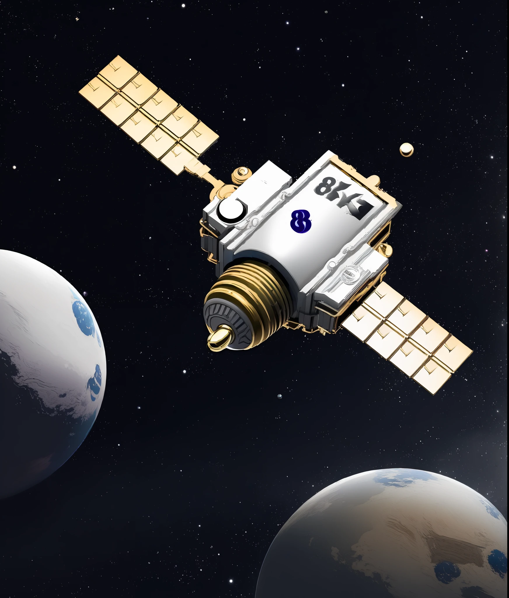 (((8k, RAW photo, best quality, masterpiece:1.4))), ultra high res, ultra-detailed, illustration, close-up, astonaut, environment only, lab, spacecraft, made by stone, night, starry sky, building, future, imagining, outdoors, background only