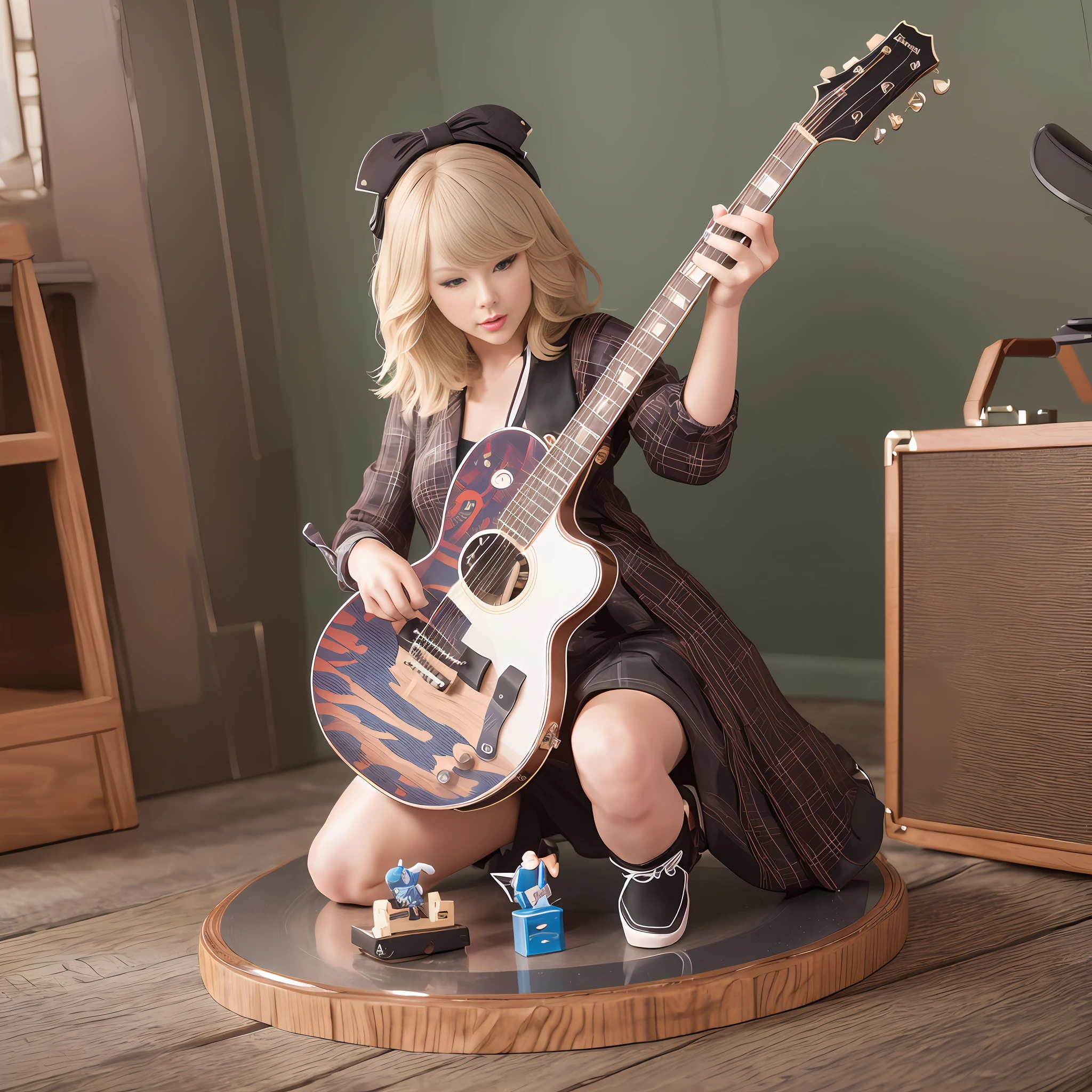 cbzbb, Taylor Swift full body miniature playing cbzbb collectibles, Taylor Swift full body miniature playing collectibles footrest vinyl style disc in excellent quality evolution 8k full hd natural lighting