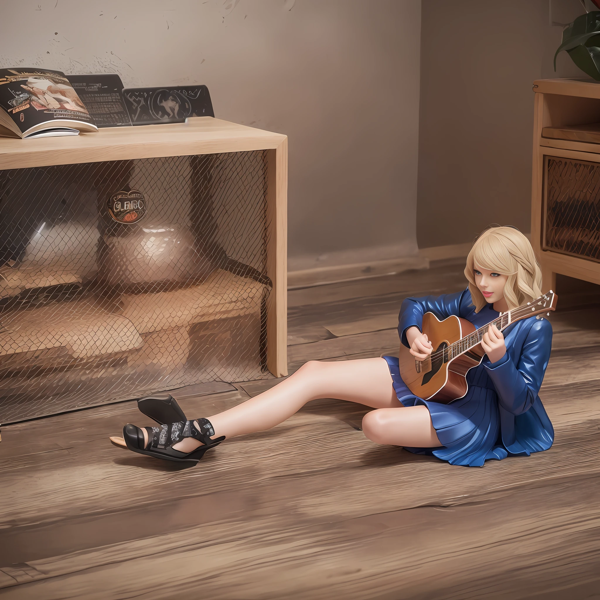 cbzbb, Taylor Swift full body miniature playing cbzbb collectibles, Taylor Swift full body miniature playing collectibles footrest vinyl style disc in excellent quality evolution 8k full hd natural lighting