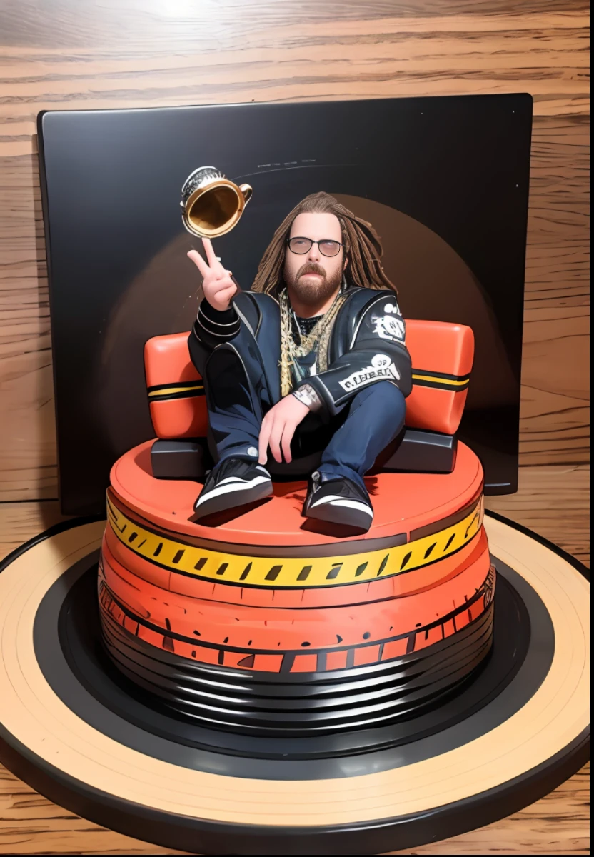 cbzbb ,post Malone full body miniature playing collectibles cbzbb , POST Malone full body miniature playing collectibles footrest vinyl style record