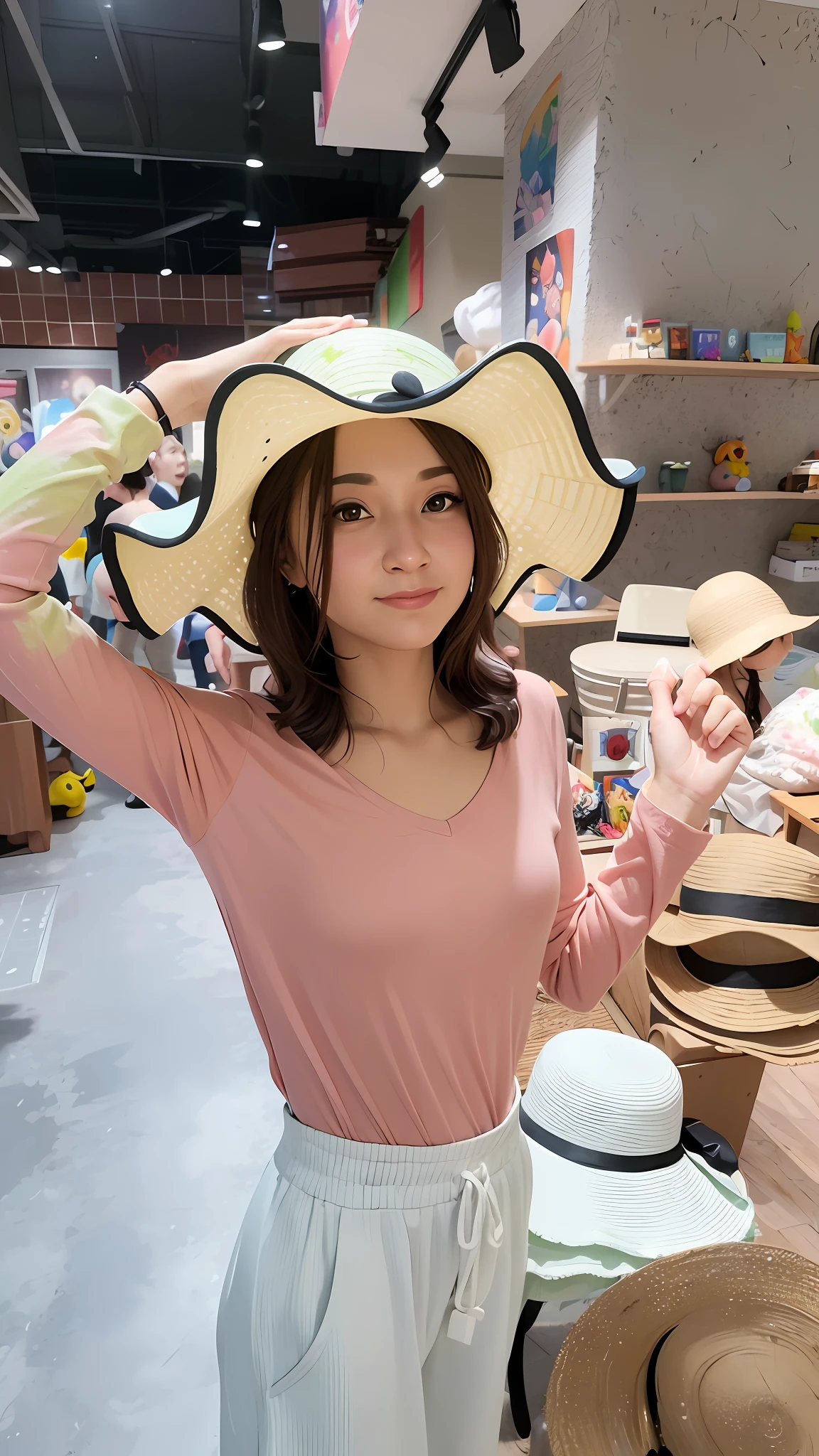 keep the consistency of
action, expression, clothing, shape and appearance of the photos, Paint 3D effect on this basis, art, 3D character from Disney Pixar
Animation, pop mart,c4d,best quality,8k