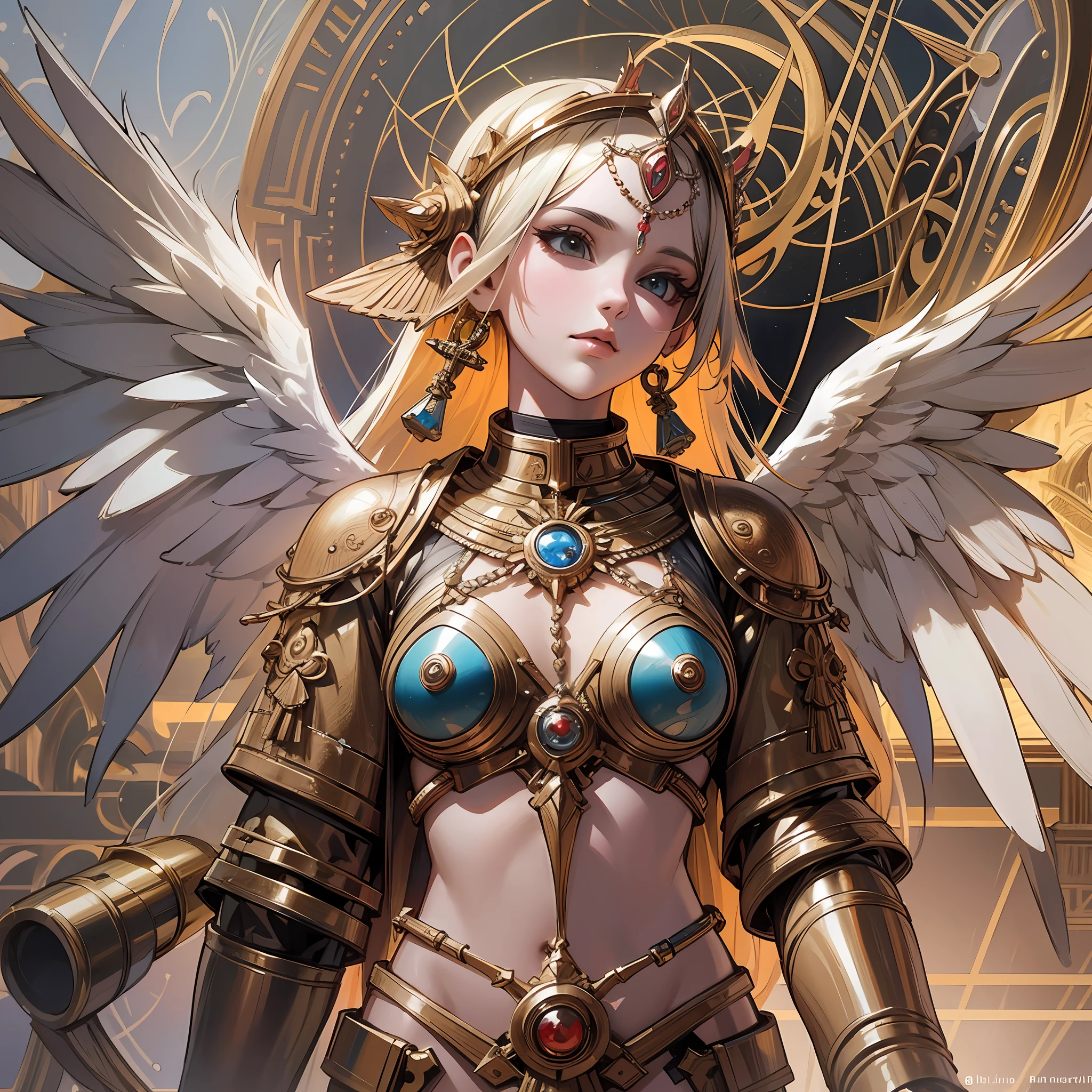 Create an angel anunnaki resolution of high quality and all detailed, very realistic --auto --s2