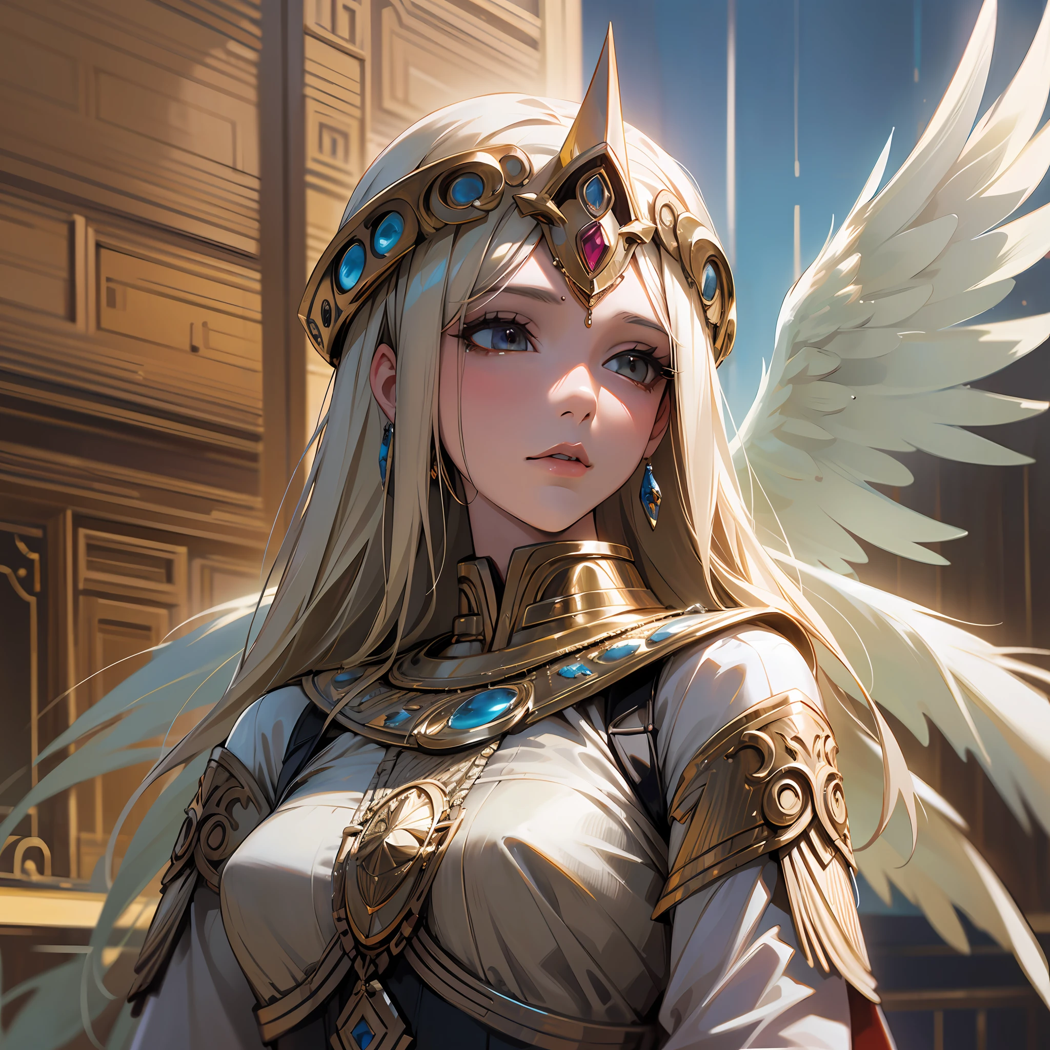 Create an angel anunnaki resolution of high quality and all detailed, very realistic --auto --s2