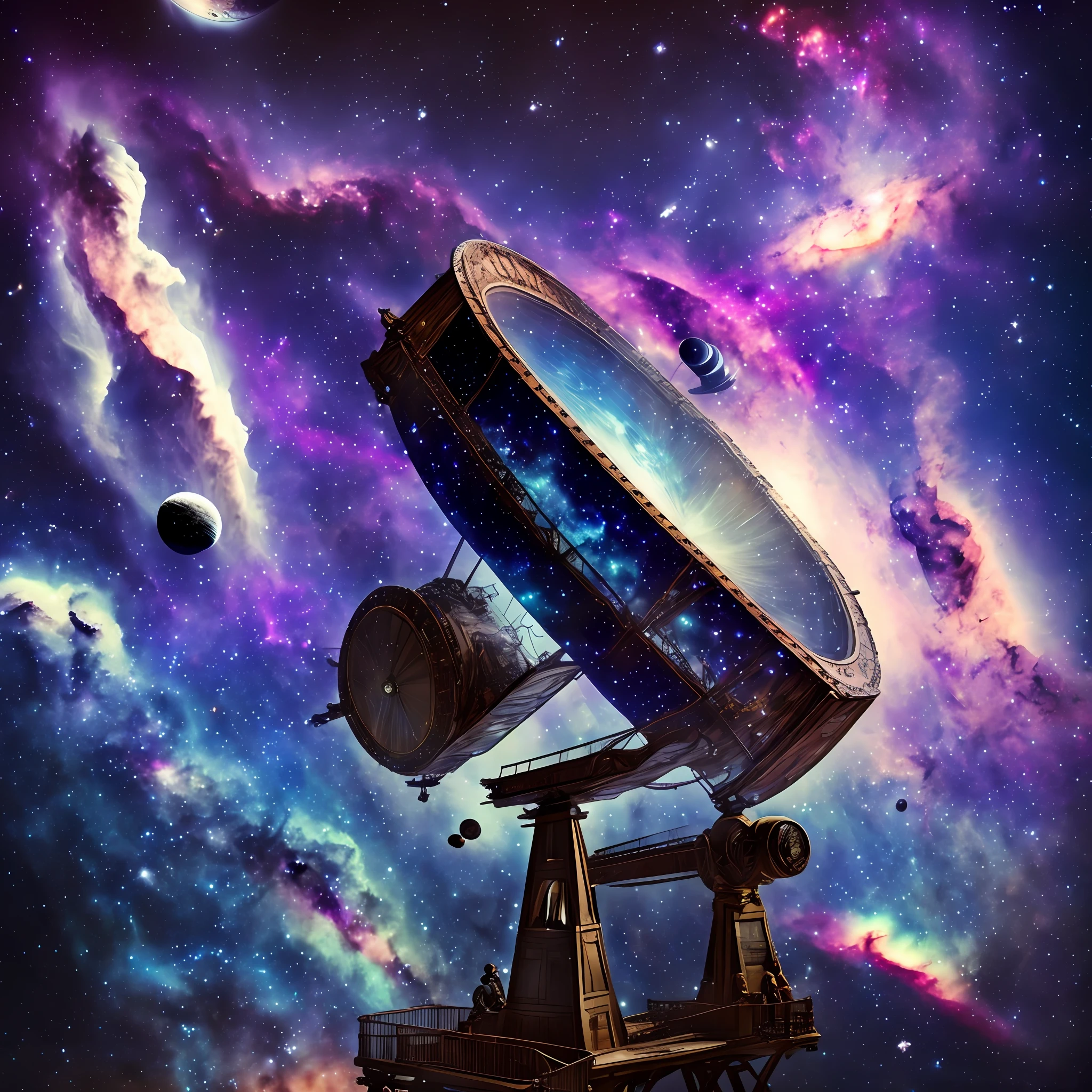 An ancient technological telescope flying through the galaxy --auto --s2
