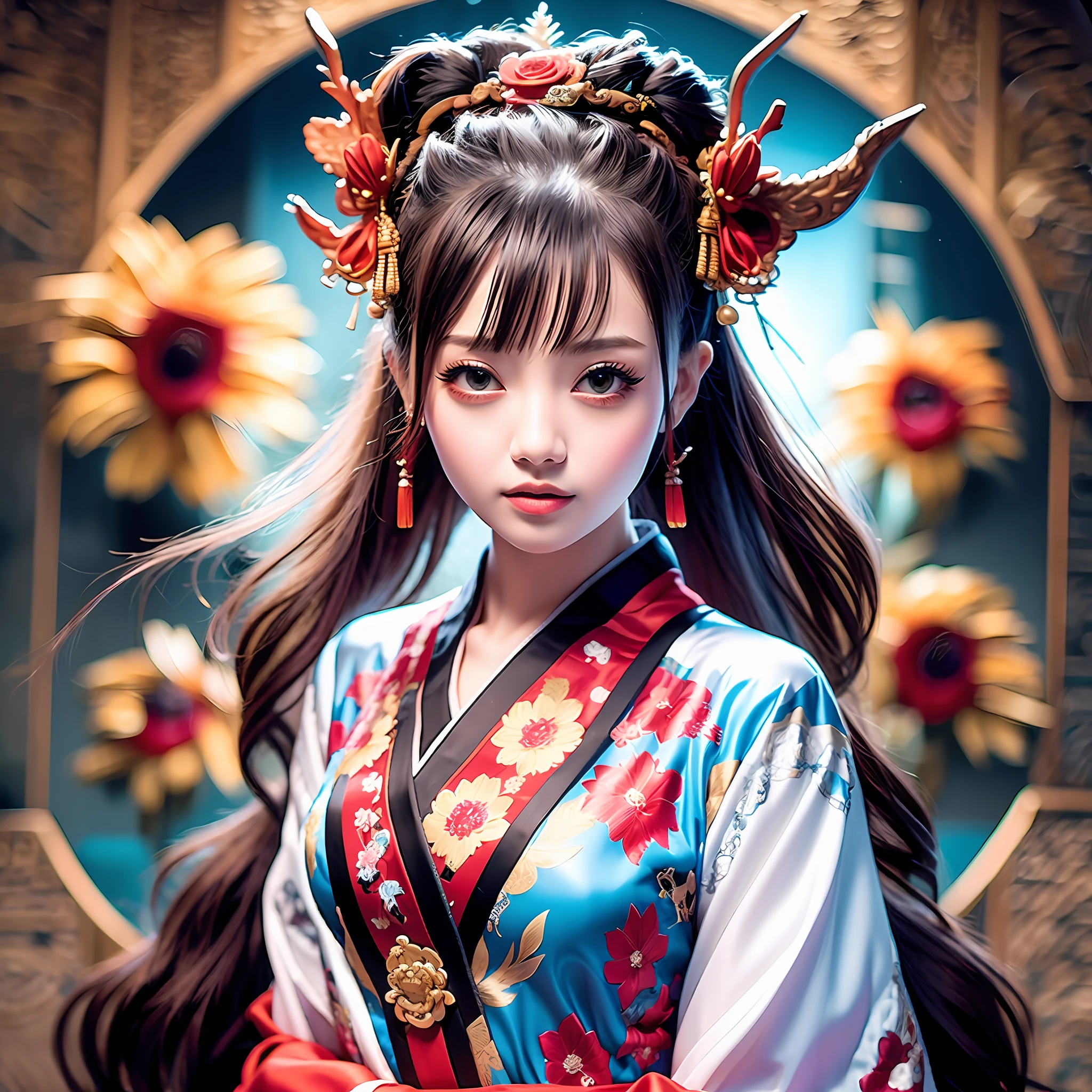 Yoshiwara, Oiran and face beautiful