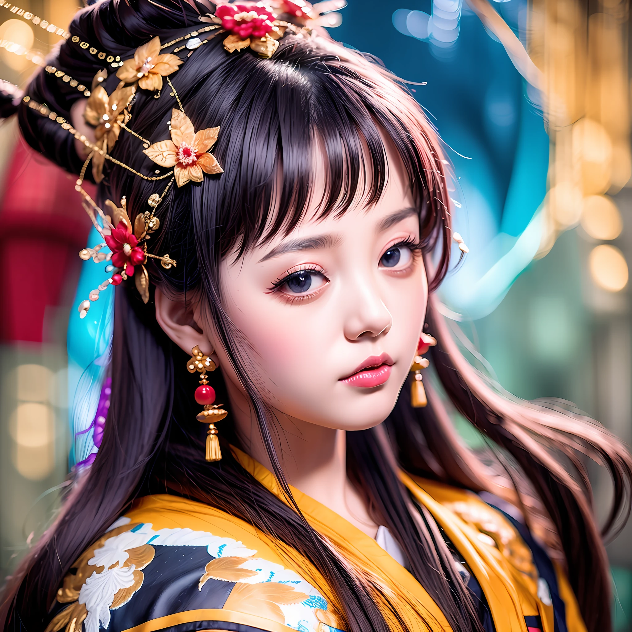 Yoshiwara, Oiran and face beautiful