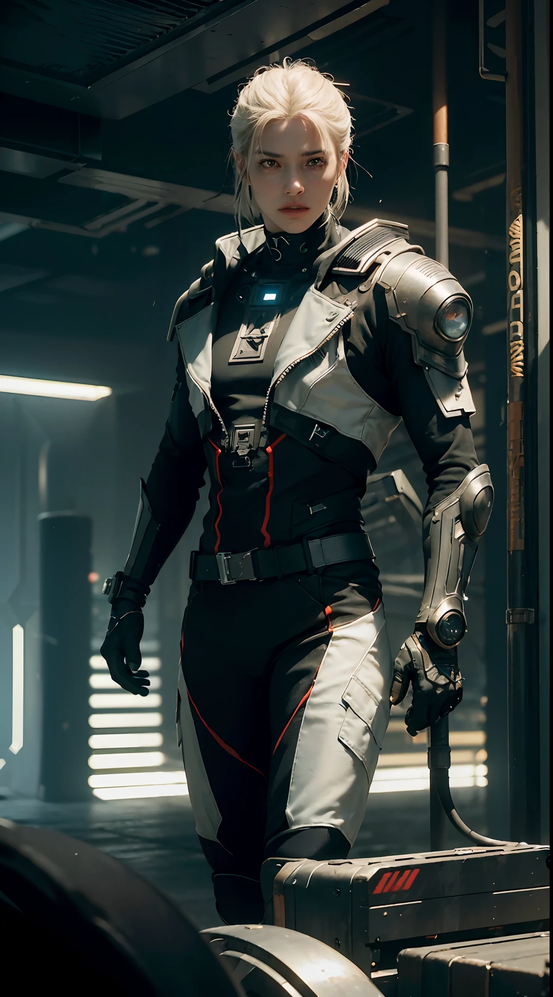 ((Best quality)), ((masterpiece)), (detailed:1.4), 3D, an image of a furious cyberpunk male, wearing gentleman cybersuit, red city as the background, HDR (High Dynamic Range),Ray Tracing,NVIDIA RTX,Super-Resolution,Unreal 5,Subsurface scattering,PBR Texturing,Post-processing,Anisotropic Filtering,Depth-of-field,Maximum clarity and sharpness,Multi-layered textures,Albedo and Specular maps,Surface shading,Accurate simulation of light-material interaction,Perfect proportions,Octane Render,Two-tone lighting,Wide aperture,Low ISO,White balance,Rule of thirds,8K RAW,