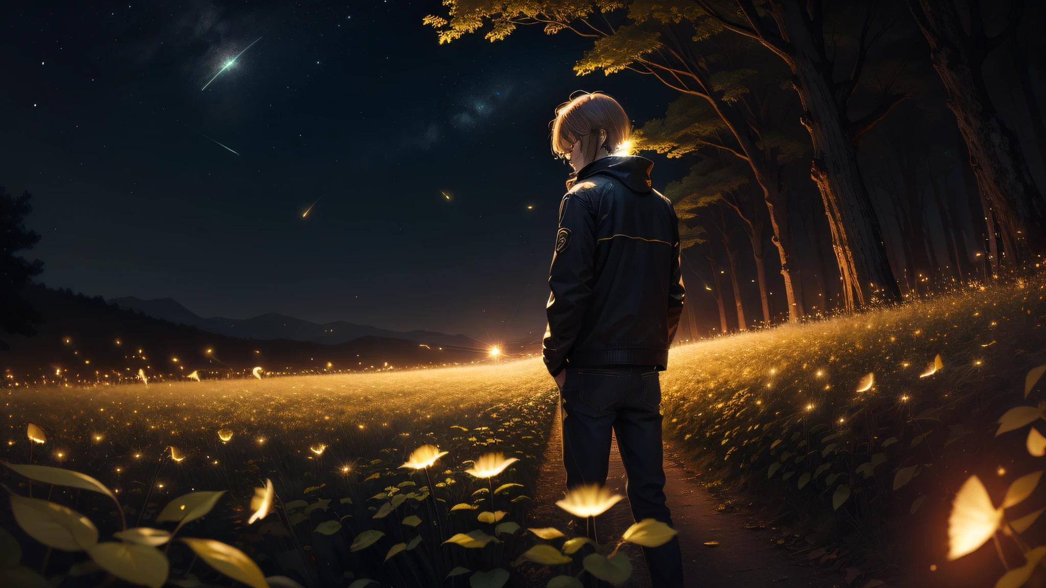 Fireflies Shining --auto --v 6 --s2