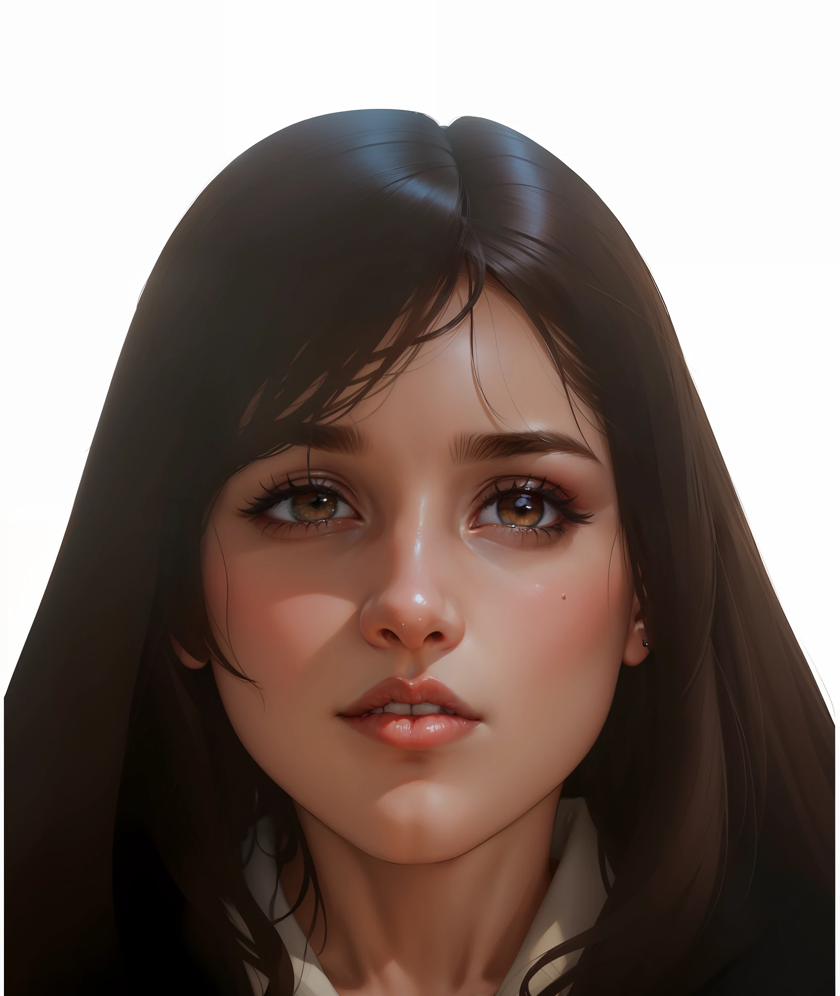 (Top Quality, 8k, Masterpiece: 1.3), Pretty woman with perfect figure: 1.4, dark brown hair, big, wearing pendants, torn shorts, sleeping in bedroom, very detailed face and skin, detailed eyes, double eyelids Mata open --auto --s2