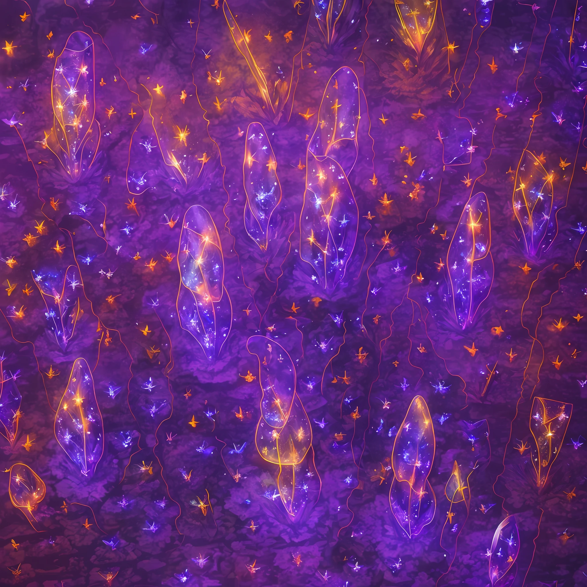 Computer, Extensive landscape ultrasound photography bottle, glass flower, glowing mushrooms, fog, dawn (general view showing transparent flower, mushrooms, glass, reflection),inside the bottle flower, mushrooms, glass, reflected moon, meteor shower, (ultradetailed), burning lighthouse, glass, (detailed), shards, glass (detailed), night night, moon reflection, (1:3), fireflies (1:3), BREAK production art, (cold light source:1.2), (Firefly:1.2), purple, fire particles, colors, intricate details, volumetric lighting, realistic fantasy BREAK (masterpiece:1.2), (best quality), 4k, ultra detailed, (dynamic composition: 1.4), high detailed, colorful details, (gloomy colors: 1.2), (luminous lighting, atmospheric lighting), gloomy, dark, magical --auto --s2