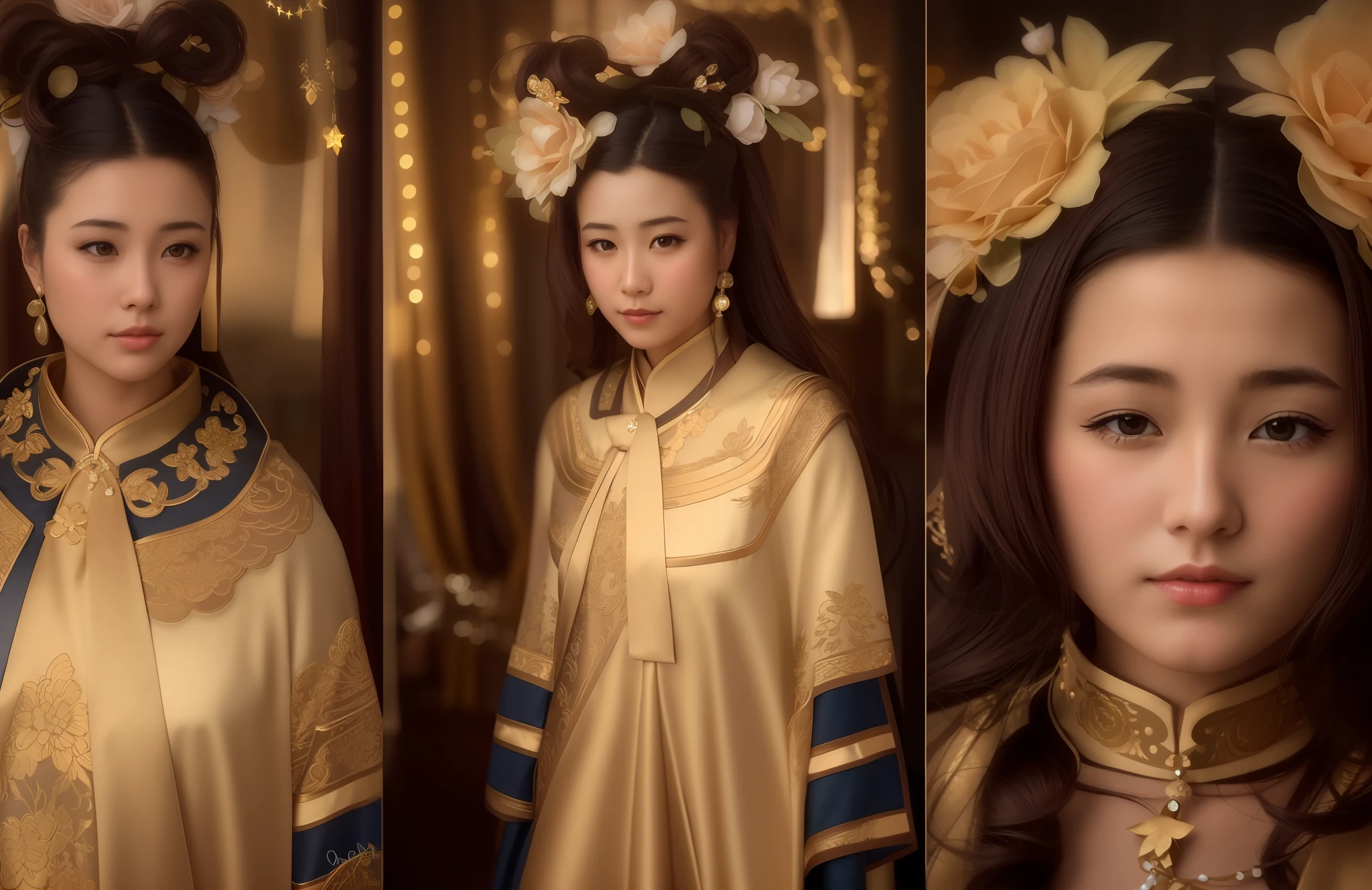best quality, masterpiece, highres, 1girl,china dress,hair ornament,necklace, jewelry,Beautiful face,upon_body, tyndall effect,photorealistic, dark studio, rim lighting, two tone lighting,(high detailed skin:1.2), 8k uhd, dslr, soft lighting, high quality, volumetric lighting, candid, Photograph, high resolution, 4k, 8k, Bokeh