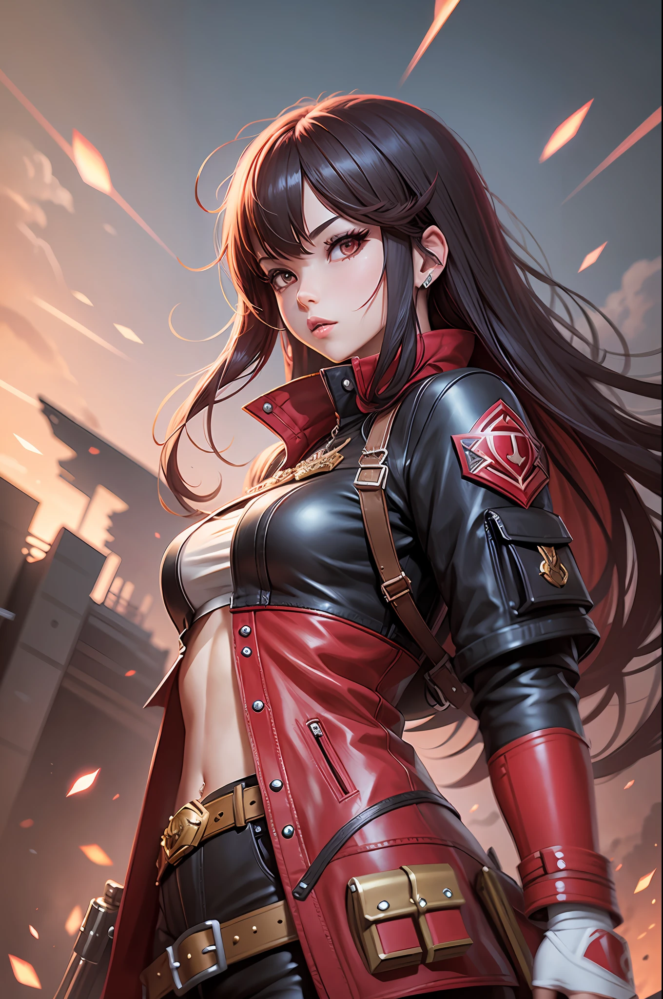 Ruby Mobile Legends BangBang anime, HD, HQ, artstation, ilustração digital --auto --s2
