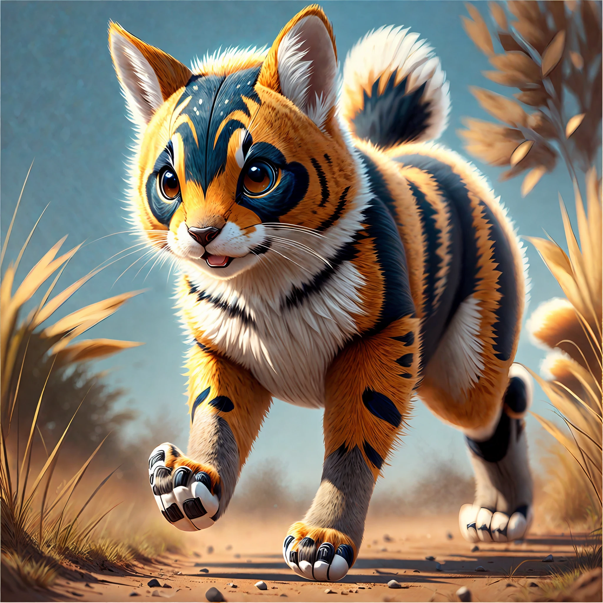Cute animal running --auto --s2
