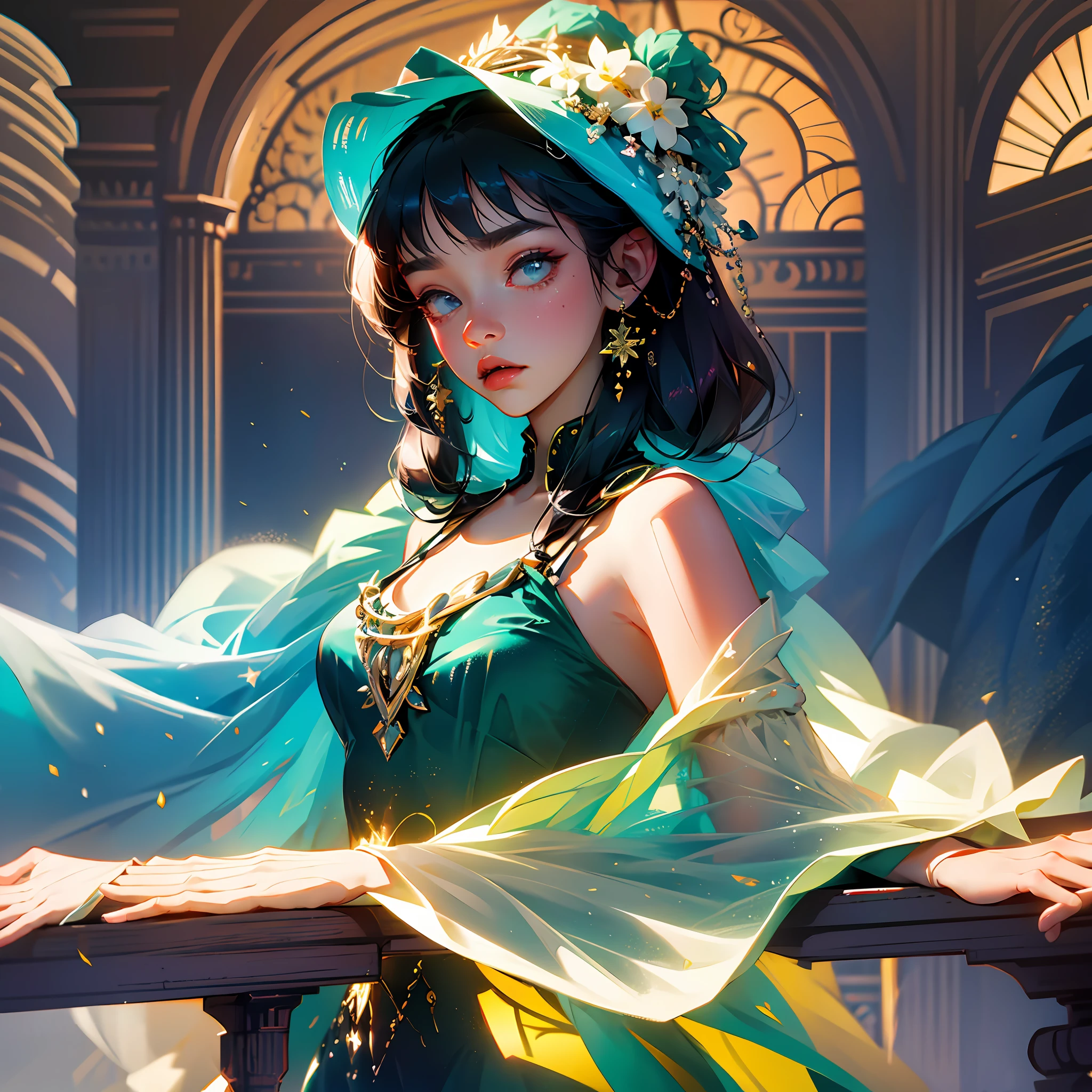 Best quality, masterpiece, 1 girl, solo, look at the audience --auto --s2