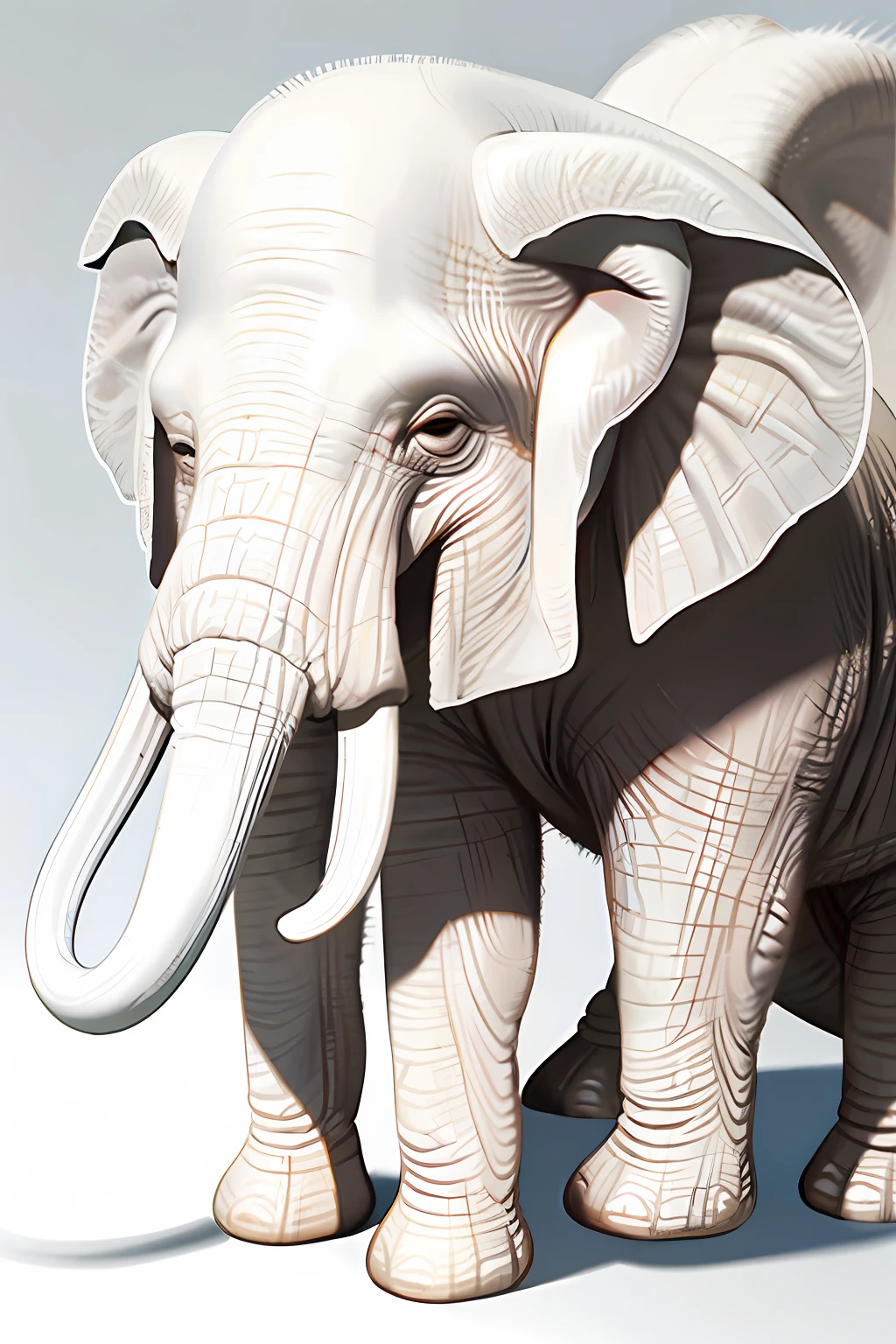 Albino elephant