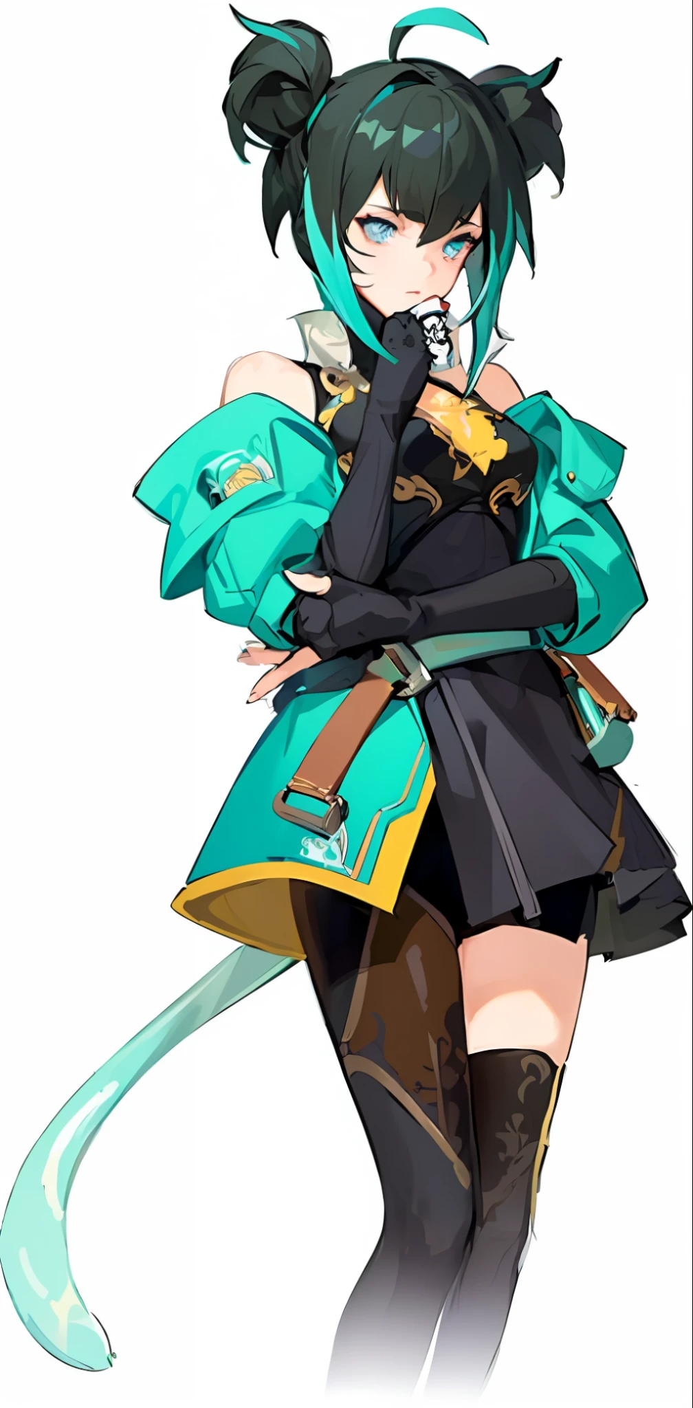((masterpiece,best quality,highest quality,illustration,intricate details)),1 girl, tail