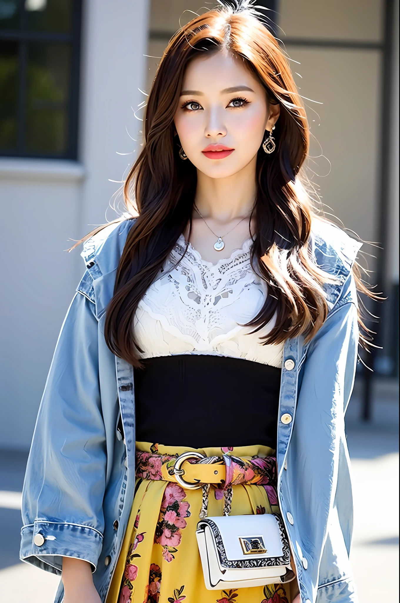 3. Mixing levels of interesting princess style
At the age of 30, women can also try a diversified "princess style" to showcase their fashionable sense. For example, choose an elegant lace top with a lively patterned scarf, ruffled skirt or bright lipstick for a gorgeous and mixed clothing aesthetic. Adding a few hip hop buckles and other small accessories can increase the overall fashion level!