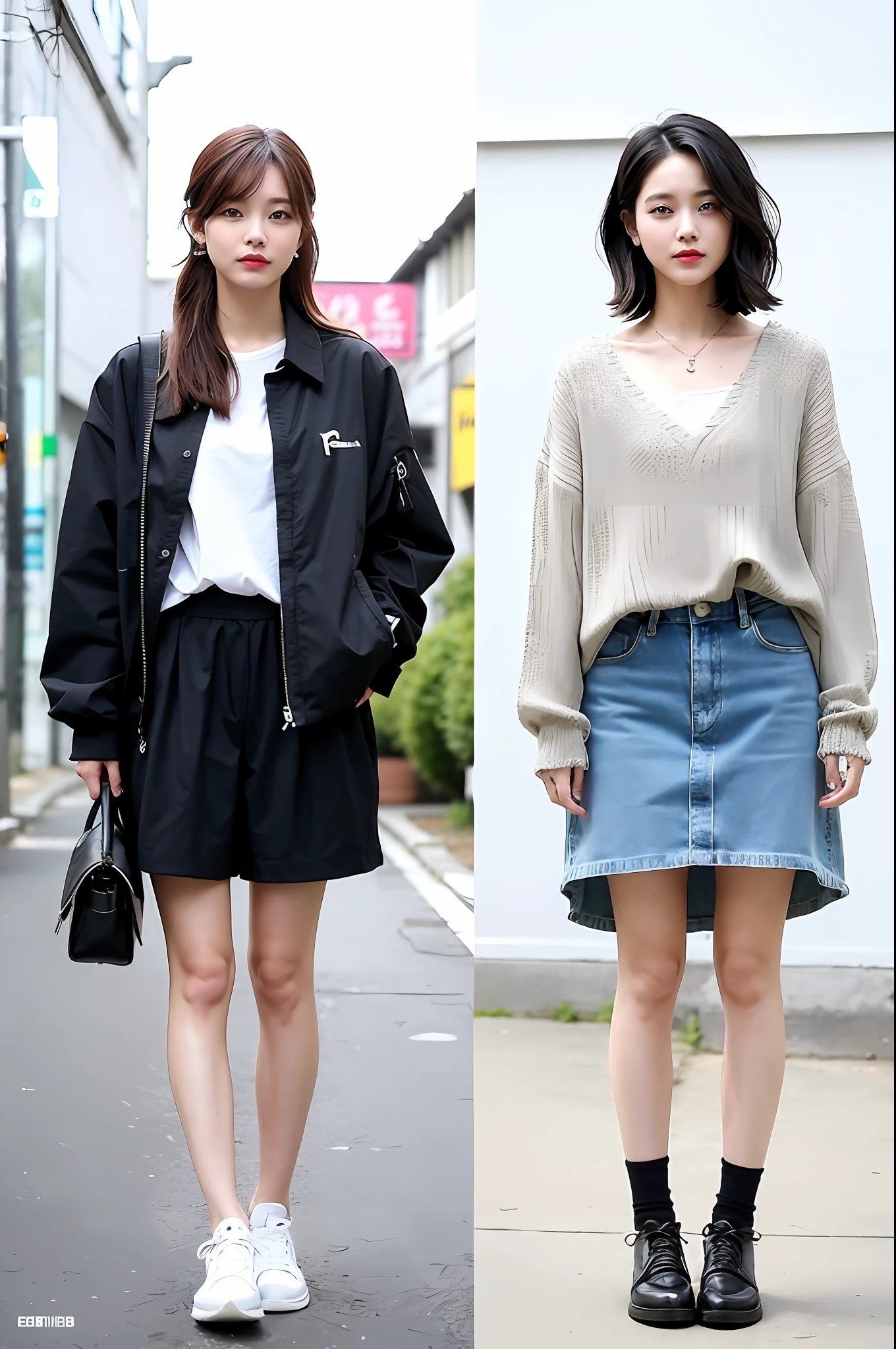 The trendy styles of "girlish" and "fresh ladylike".