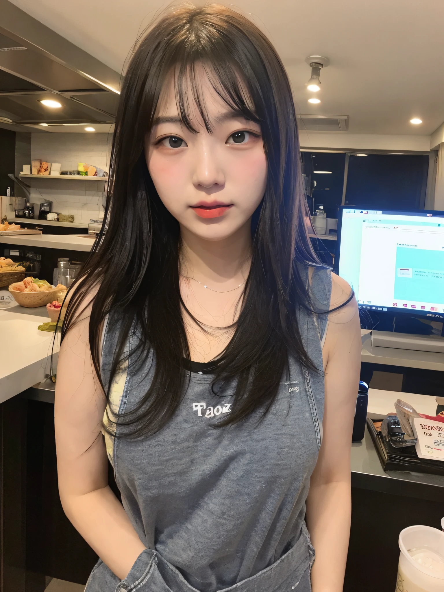 Food live streamer