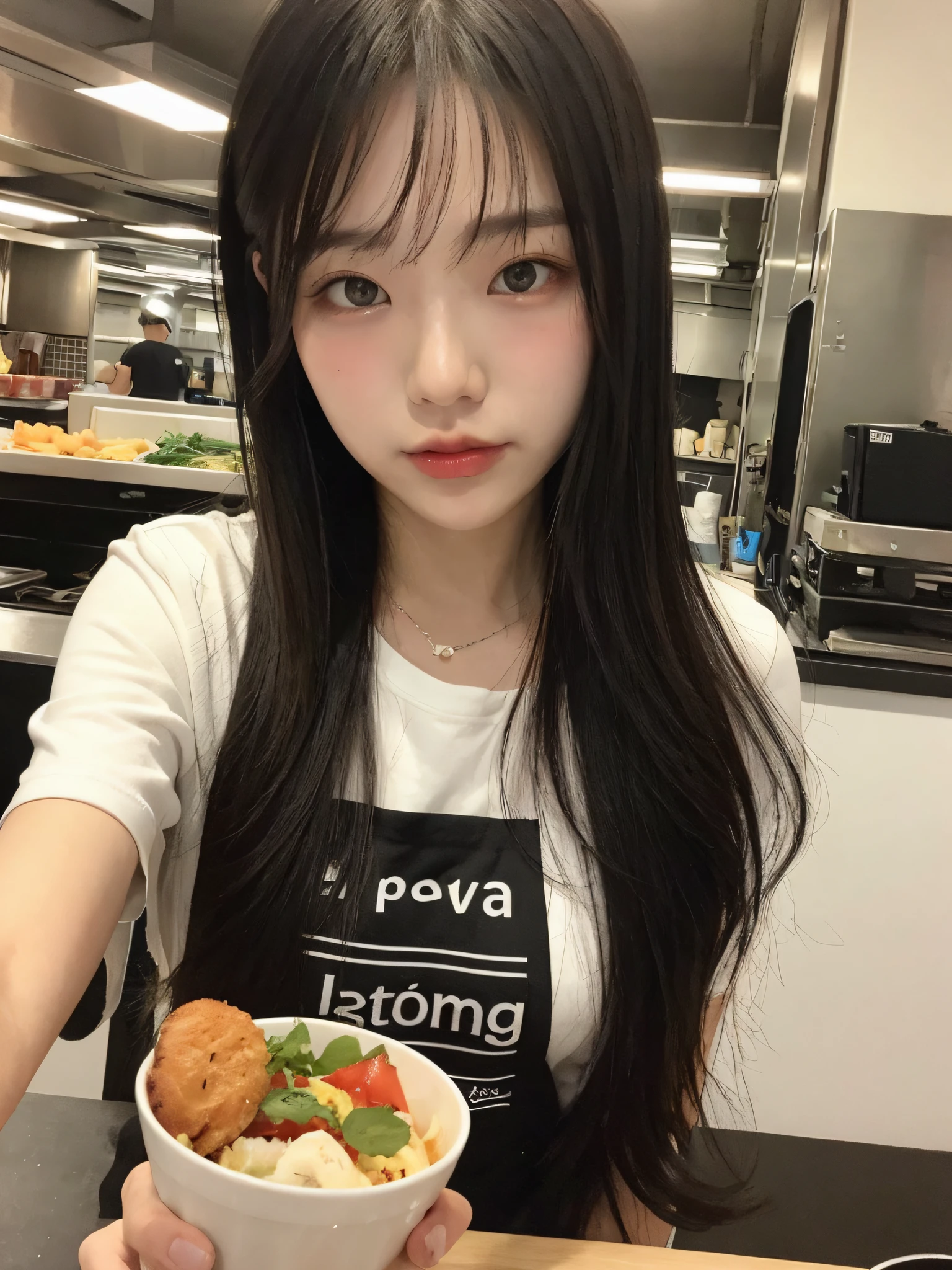 Food live streamer