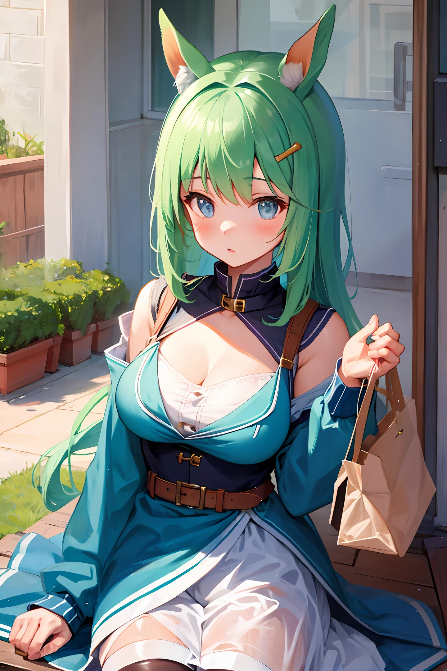 Agnes Digital, Horse Eared Girl, Horse Girl, Cute, horse_ear_girl,