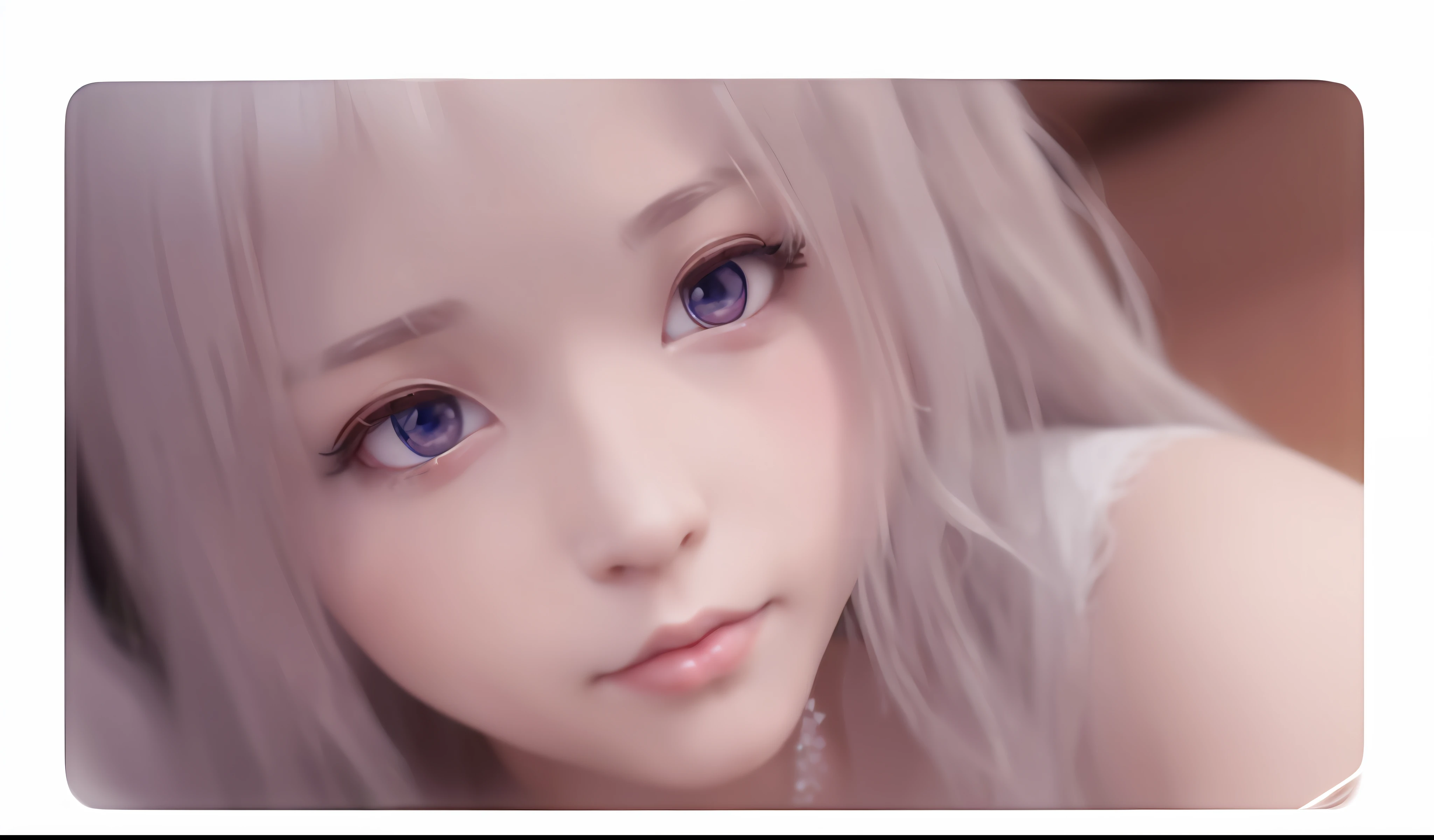 (Detailed anime soft face, masterpiece, best quality, ultra-detailed, kawaii realistic portrait, realistic young anime girl, realistic anime girl rendering, realistic anime 3D style, floating, attention to facial details, blue eyes, long white hair, 3D anime realistic style)