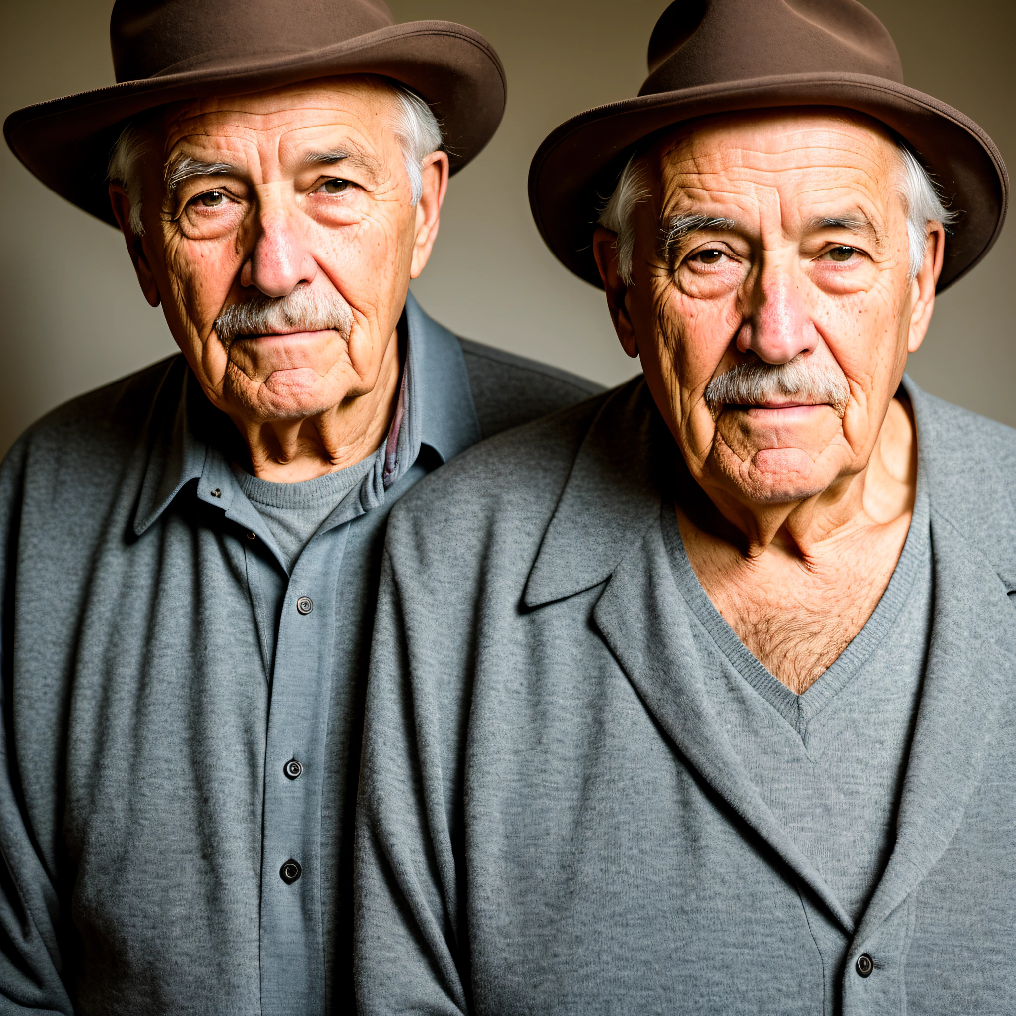 a portrait of an elderly man, wise, dignified, kind, experienced, photography, dramatic light, Nikon D850, 85mm, f/1.4