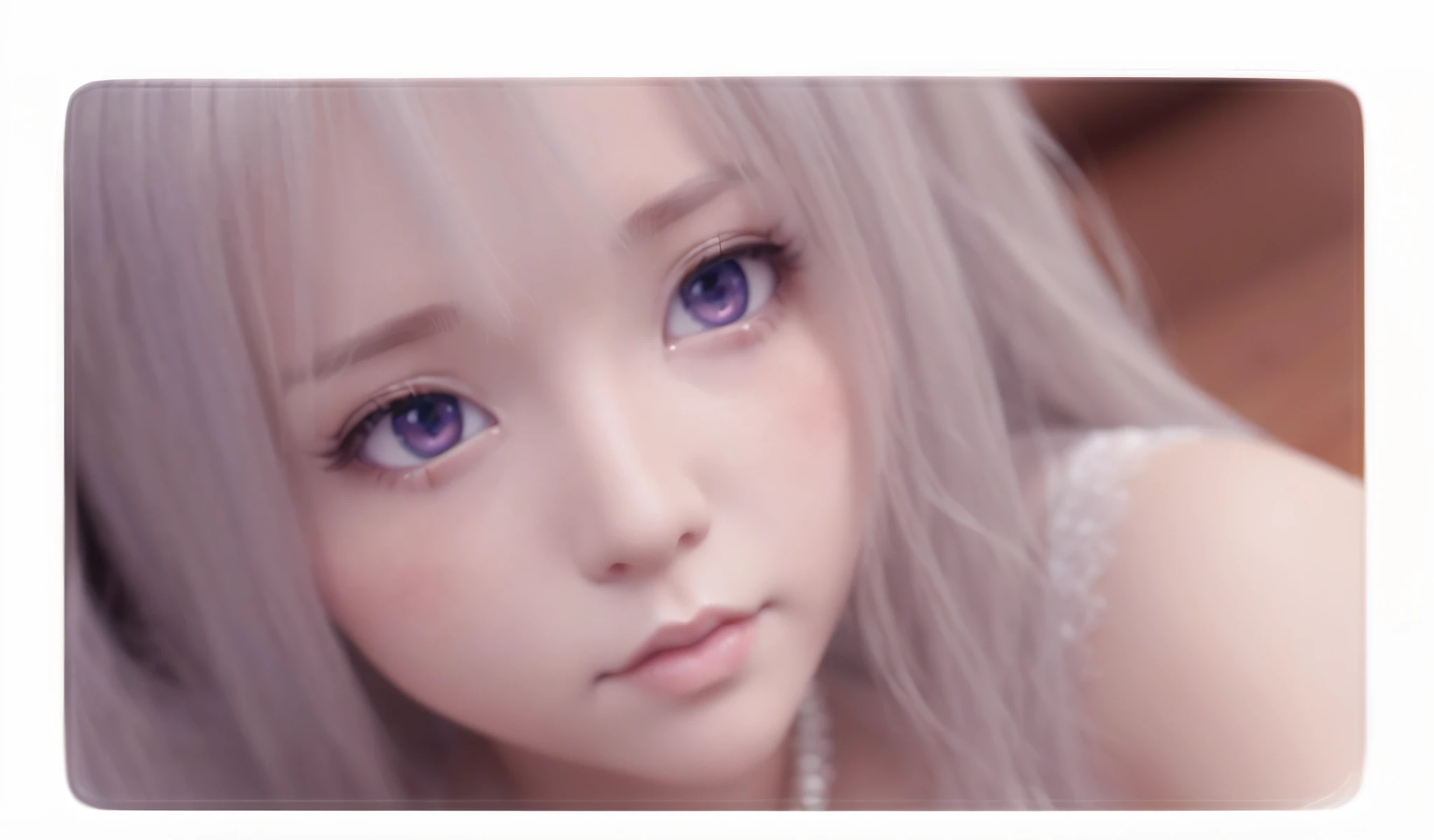 (Detailed anime soft face, masterpiece, best quality, ultra-detailed, kawaii realistic portrait, realistic young anime girl, realistic anime girl rendering, realistic anime 3D style, floating, attention to facial details, blue eyes, long white hair, 3D anime realistic style)