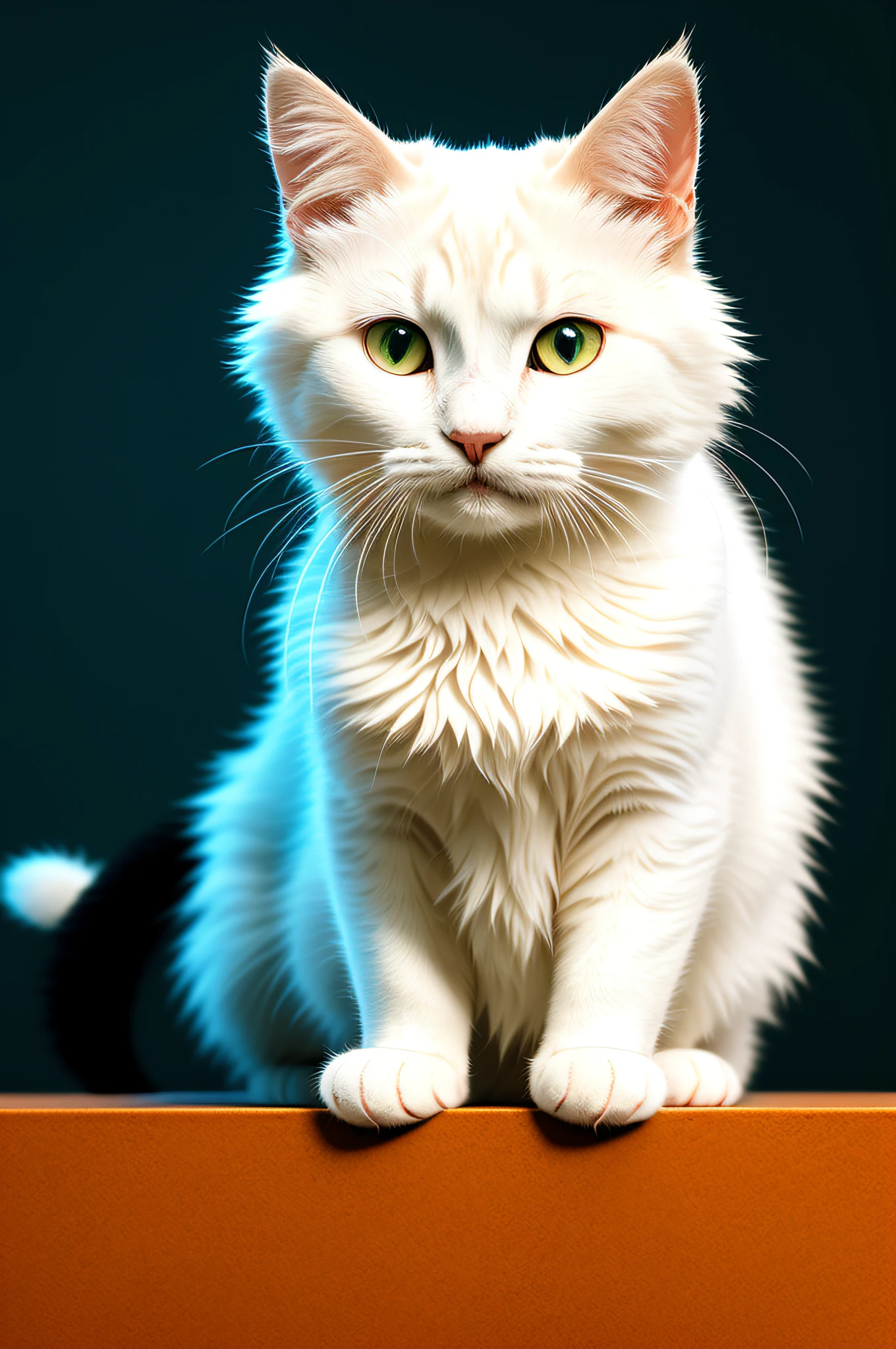 Consult the logo of the cat image, HD picture quality, 8K, Pierce film effect, soft light, super high detail, delicate picture quality