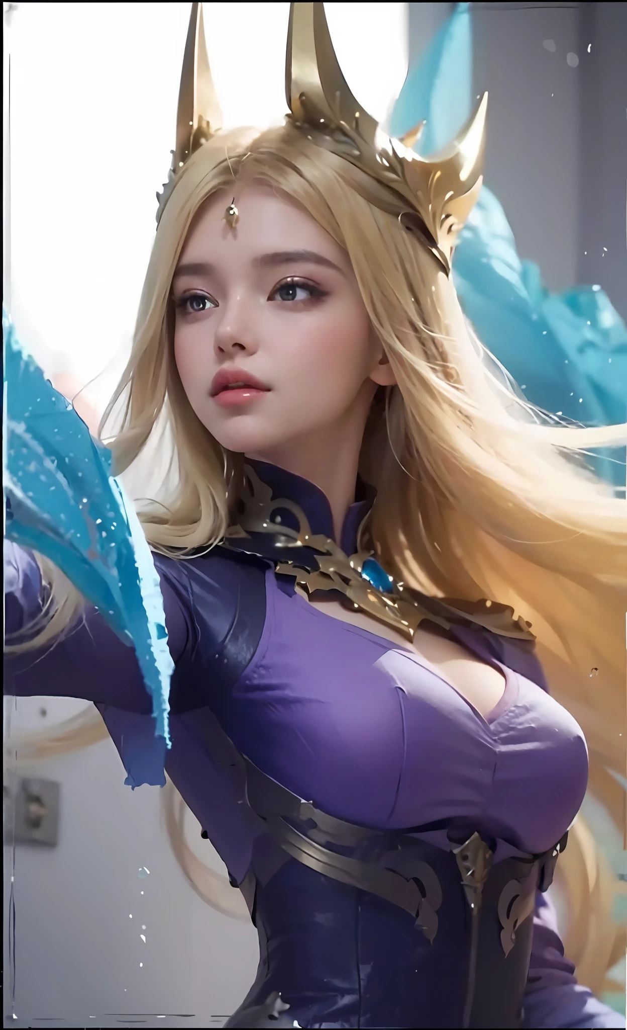 ((masterpiece,best quality,highest quality,illustration,)),1 girl,blonde hair