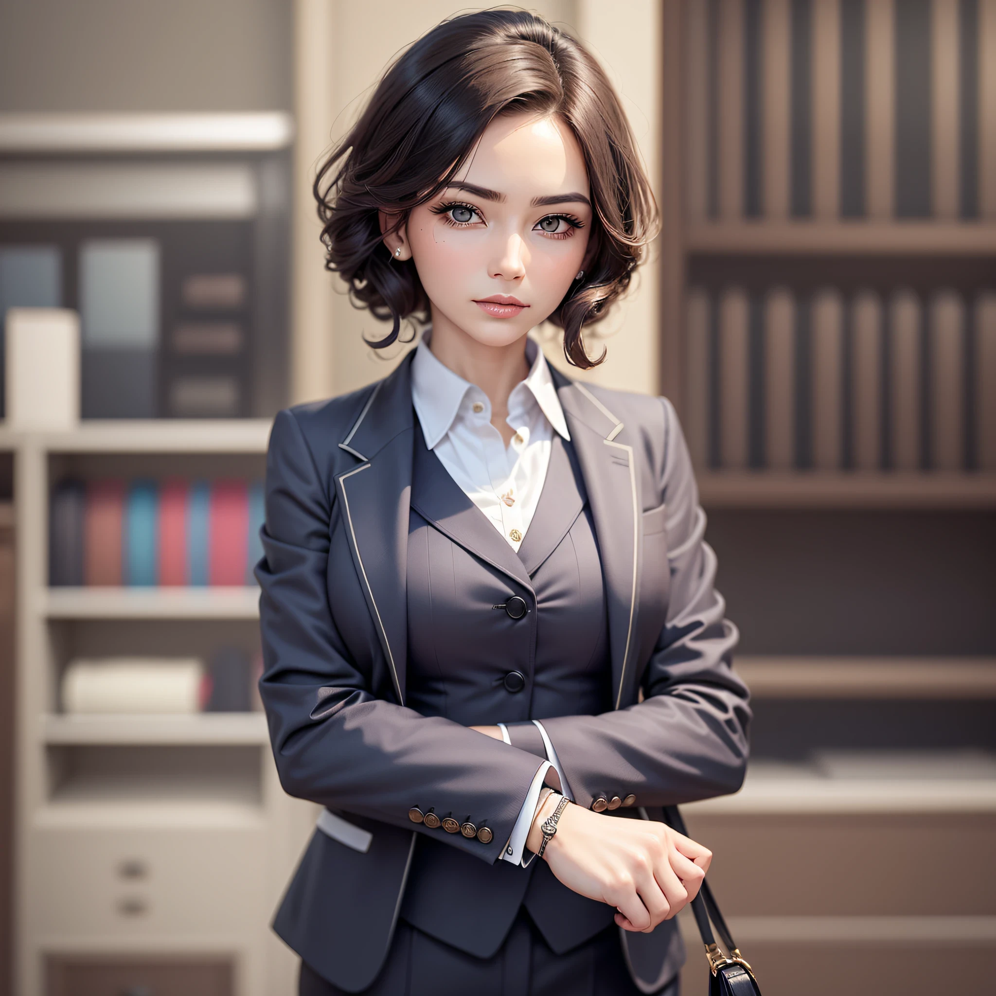 smart lady and gentalman Look wealthy and Confidience cloth shop background. --auto --s2