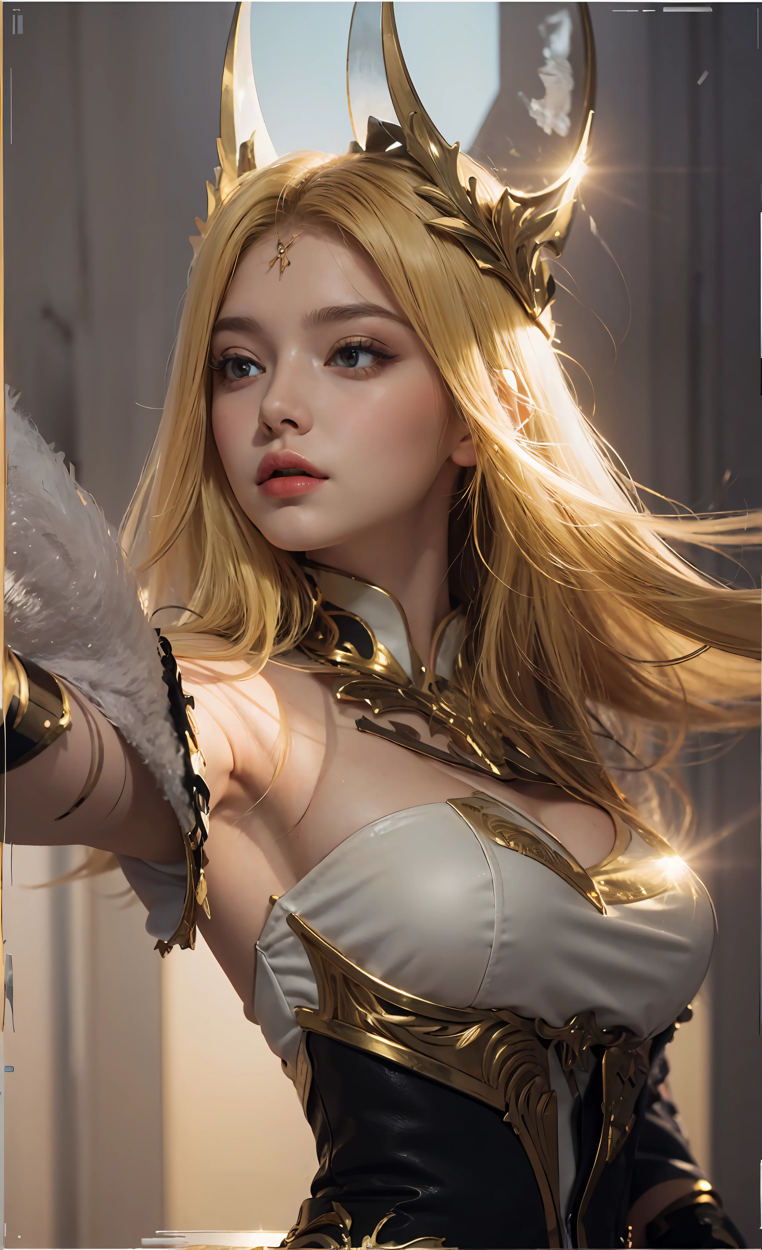 ((masterpiece,best quality,highest quality,illustration,)),1 girl,blonde hair
