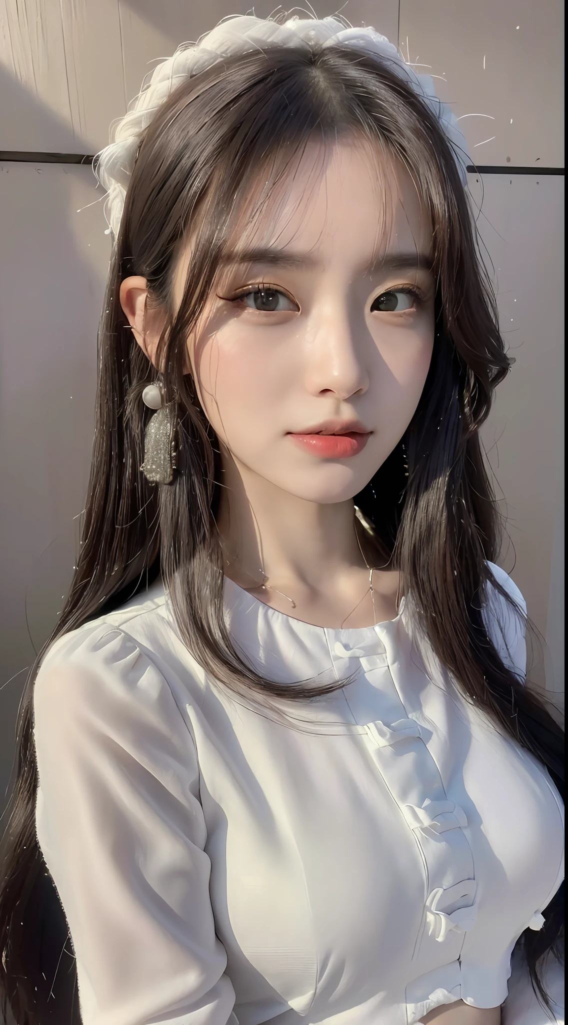 ((Best Quality, 8K, Masterpiece:1.3)), Focus:1.2, Perfect Body Beauty:1.4 , ((Air Bangs:1.2)), (Night, Street:1.3), Highly Detailed Face and Skin Texture, Delicate Eyes, Double Eyelids, Whitened Skin, (Long Hair: 1.3), (Round Face: 1.5), (Ming Dynasty Hanfu: 1.6)