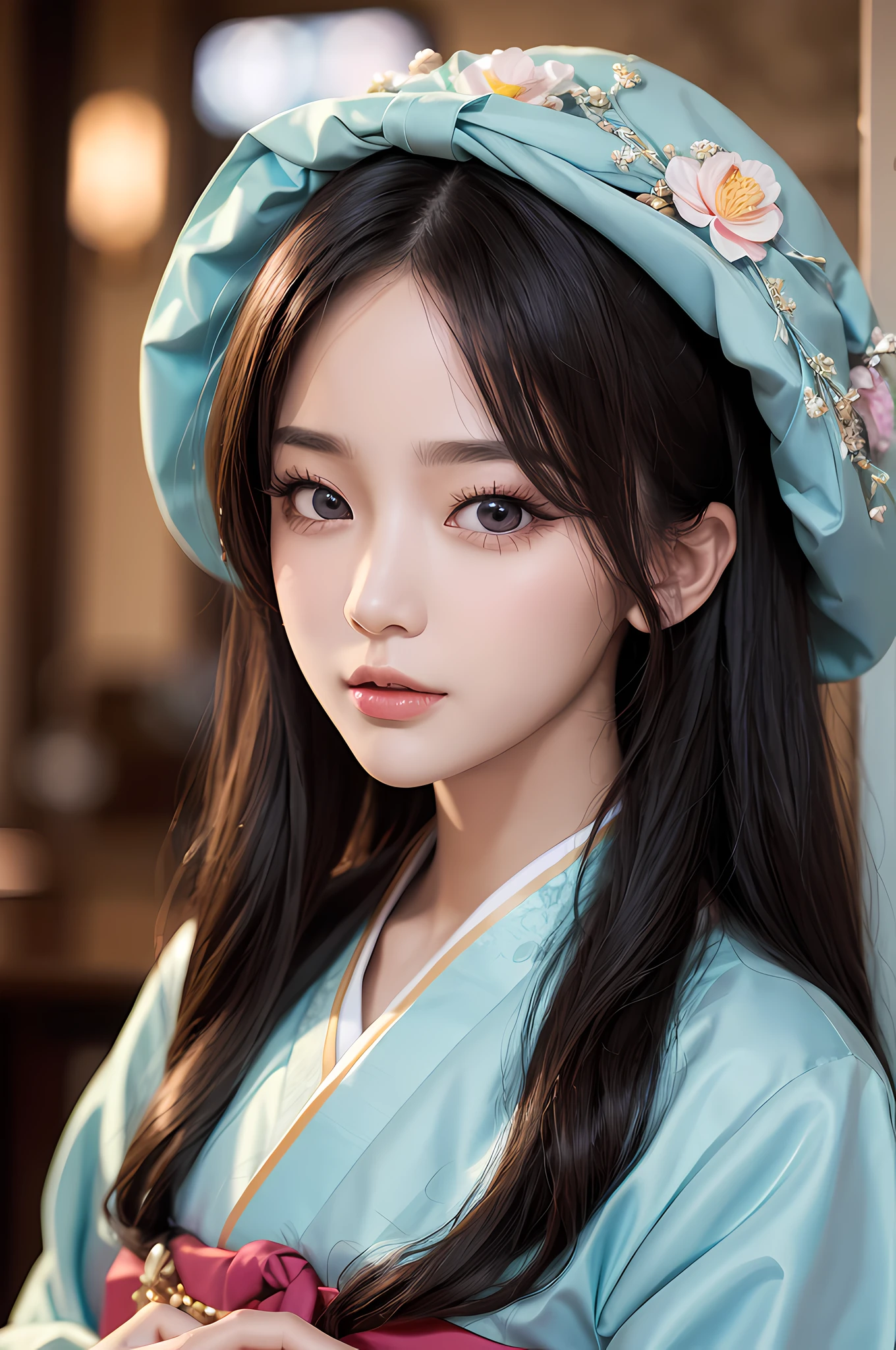 best quality,masterpiece,illustration,an extremely detailed and beautiful,extremely detailed,CG,unity,8k wallpaper,Amazing,finely detail,master,best quality,official art,extremely detailed CG unity 8k wallpaper,absurd,unbelievable Ridiculous, huge file size, super detailed, high resolution, very detailed, beautiful detailed girl, very detailed eyes and face, beautiful detailed eyes, light on face,(Hanbok:1.1),1girl
