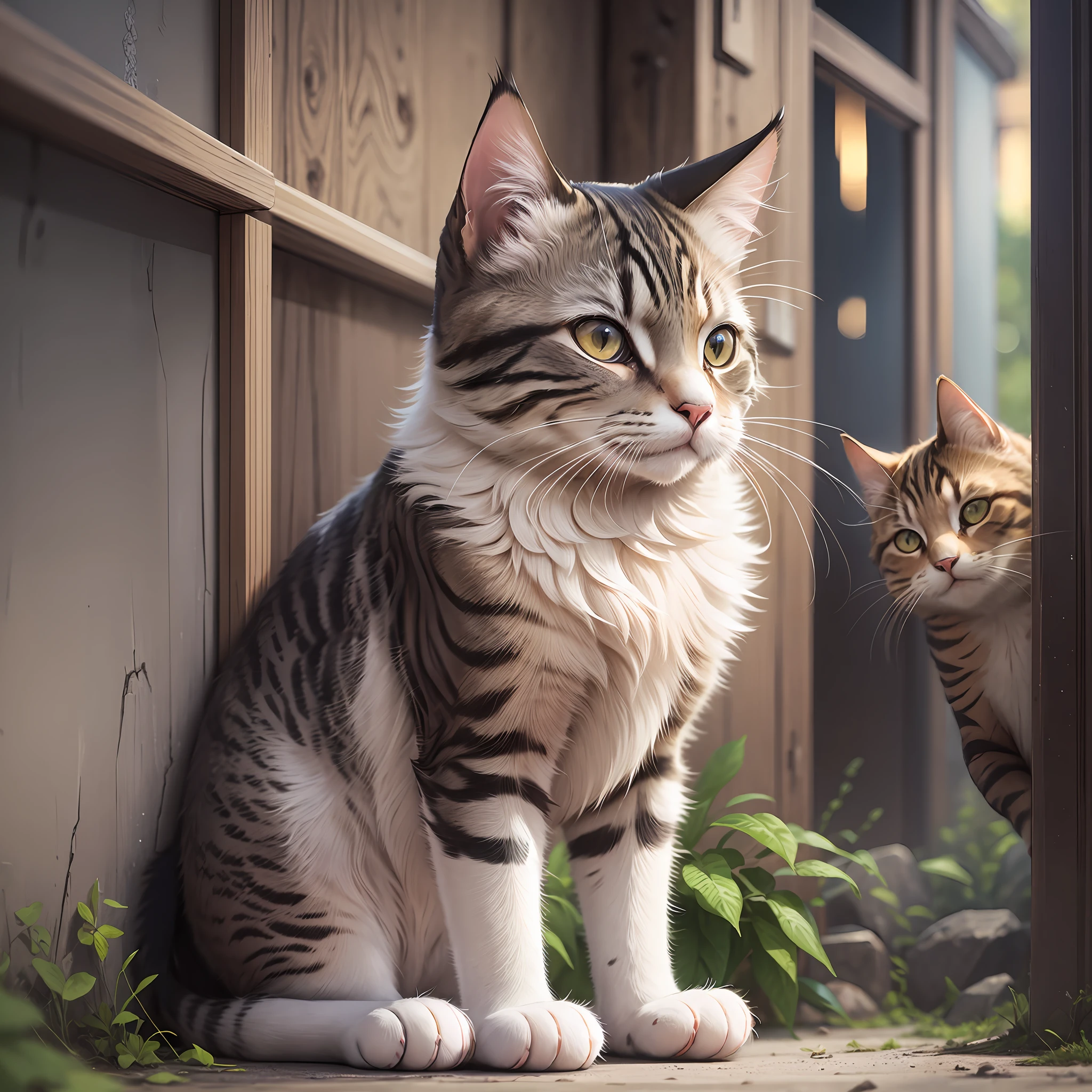 A cat
