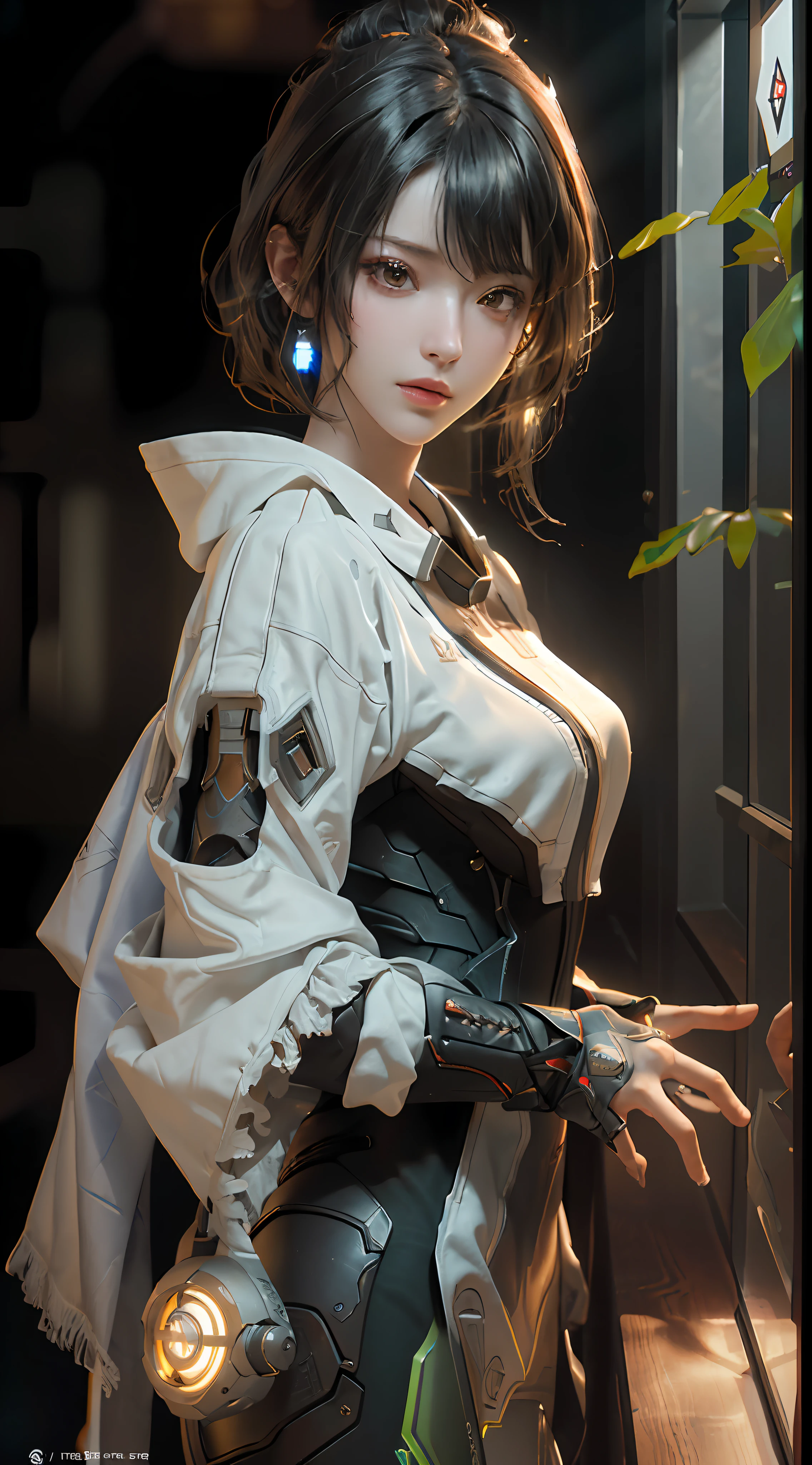 ((Best quality)), ((masterpiece)), (detailed:1.4), 3D, an image of a beautiful cyberpunk female,HDR (High Dynamic Range),Ray Tracing,NVIDIA RTX,Super-Resolution,Unreal 5,Subsurface scattering,PBR Texturing,Post-processing,Anisotropic Filtering,Depth-of-field,Maximum clarity and sharpness,Multi-layered textures,Albedo and Specular maps,Surface shading,Accurate simulation of light-material interaction,Perfect proportions,Octane Render,Two-tone lighting,Wide aperture,Low ISO,White balance,Rule of thirds,8K RAW,