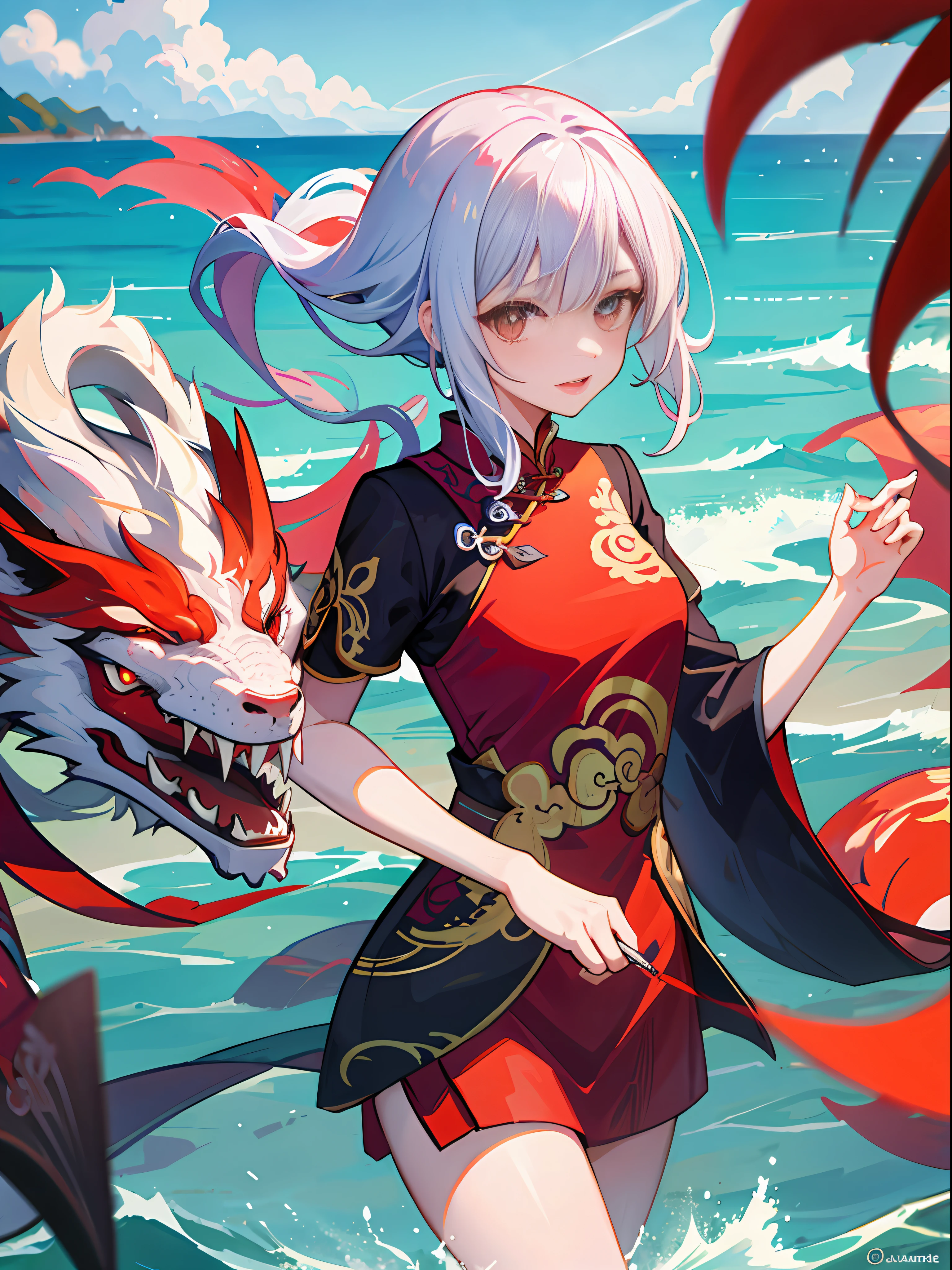 1 Girl, Chinese Dragon, Epilogue, Ocean