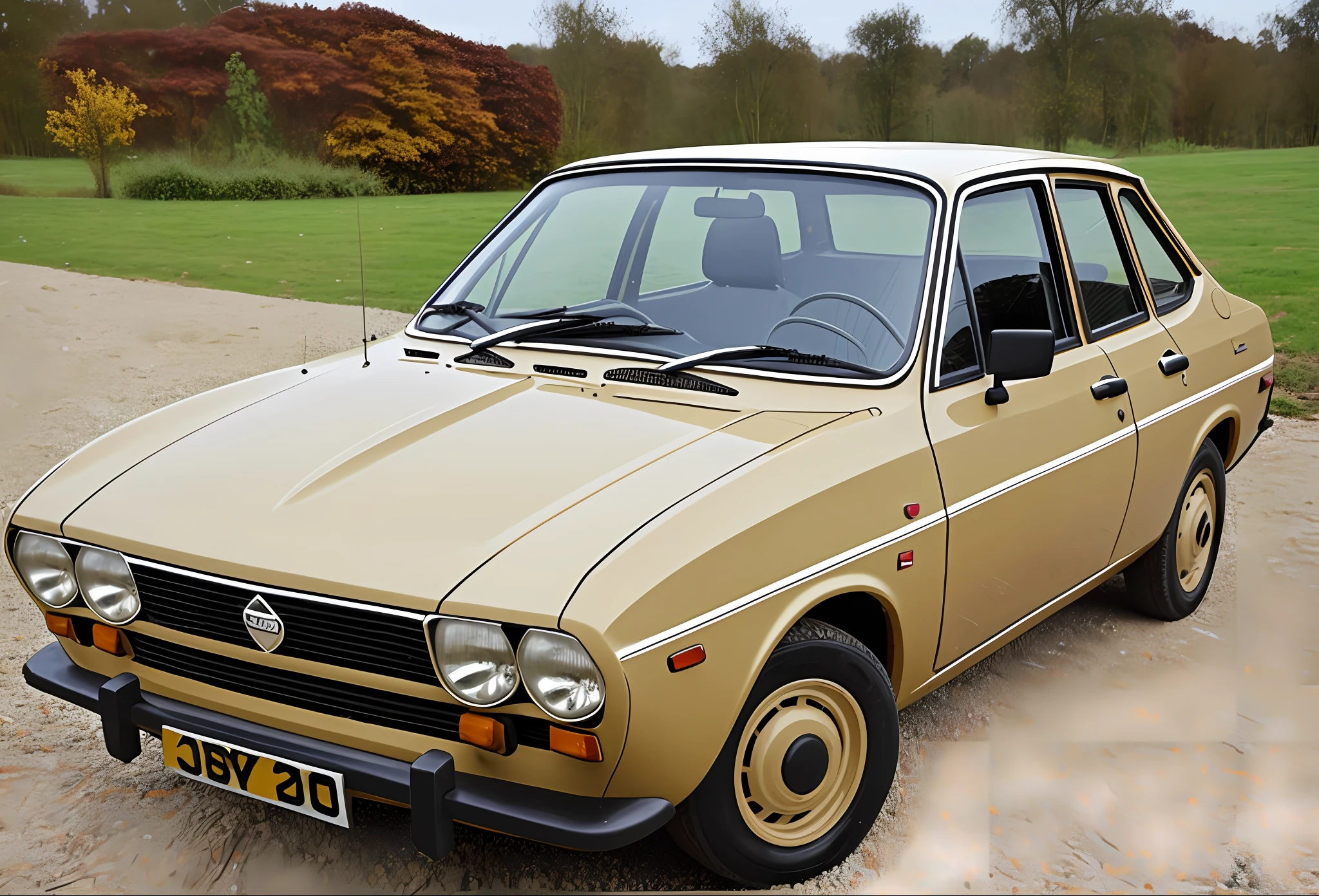 Car Vaz 2105, beige,