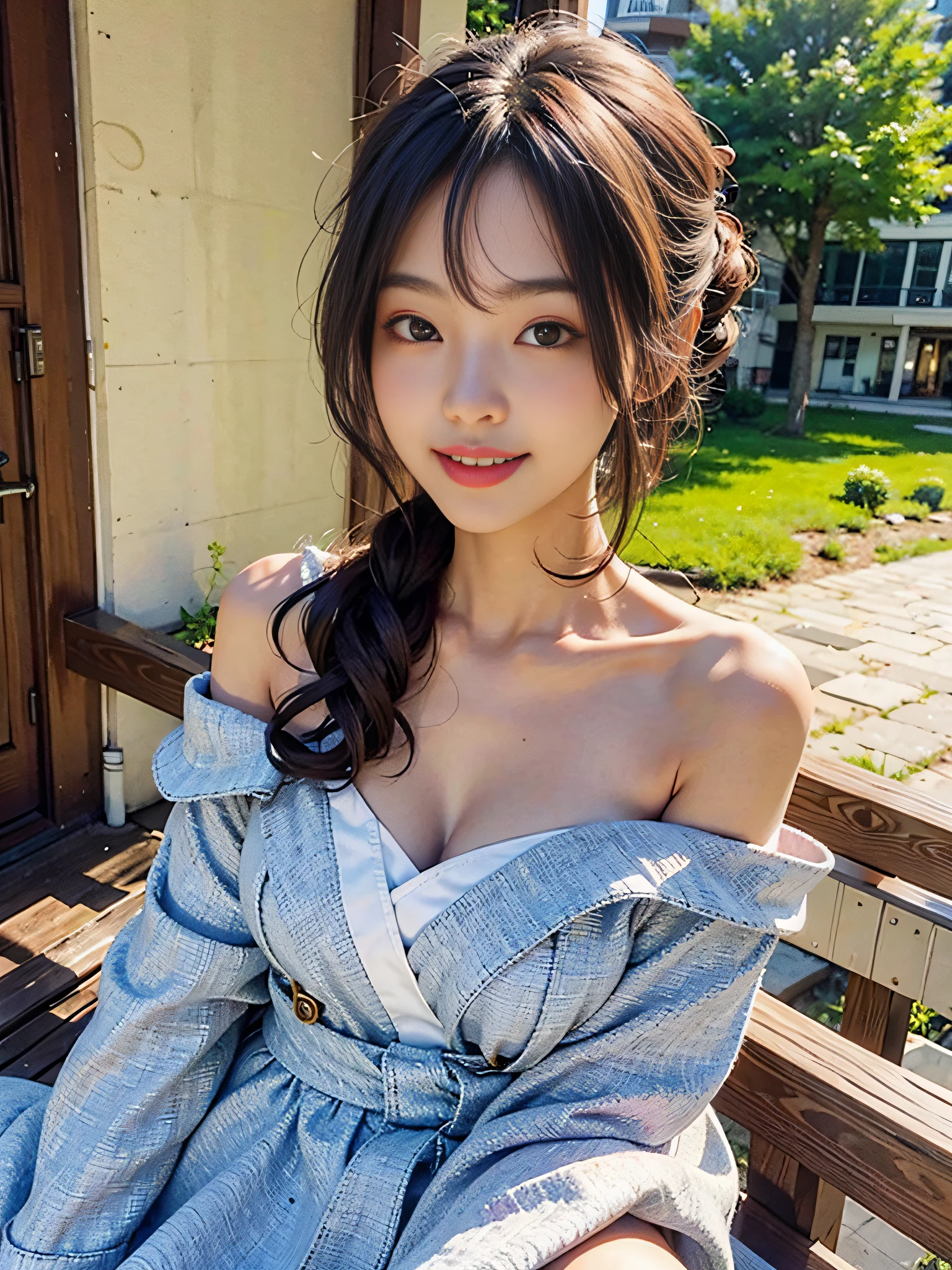 korean woman, (masterpiece, pretty person, polluted smile), virtual youtube, detailed skin texture, detailed cloth texture, beautifully detailed face, masterpiece, collarbone, (ULZZANG-6500-V1.1:0.4)