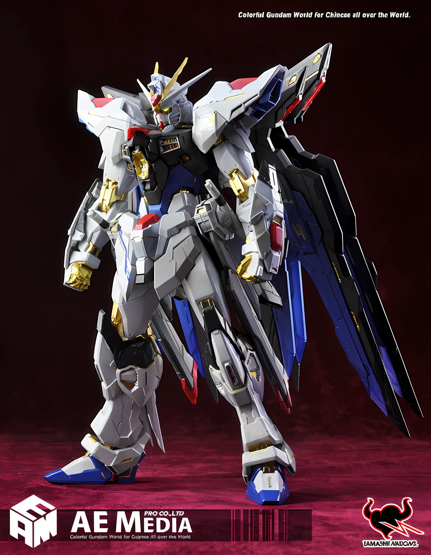 arafed image of a model of a large robot with wings, gundam, gunpla, gundam robot, gundam armor, gundam wing style armor, action figure mecha, hyper detailed ultra sharp, barbatos gundam, on a gundam, extreme gundam, barbatos mobile suit, 1/100 obturation speed, gundam style, high detailed photo