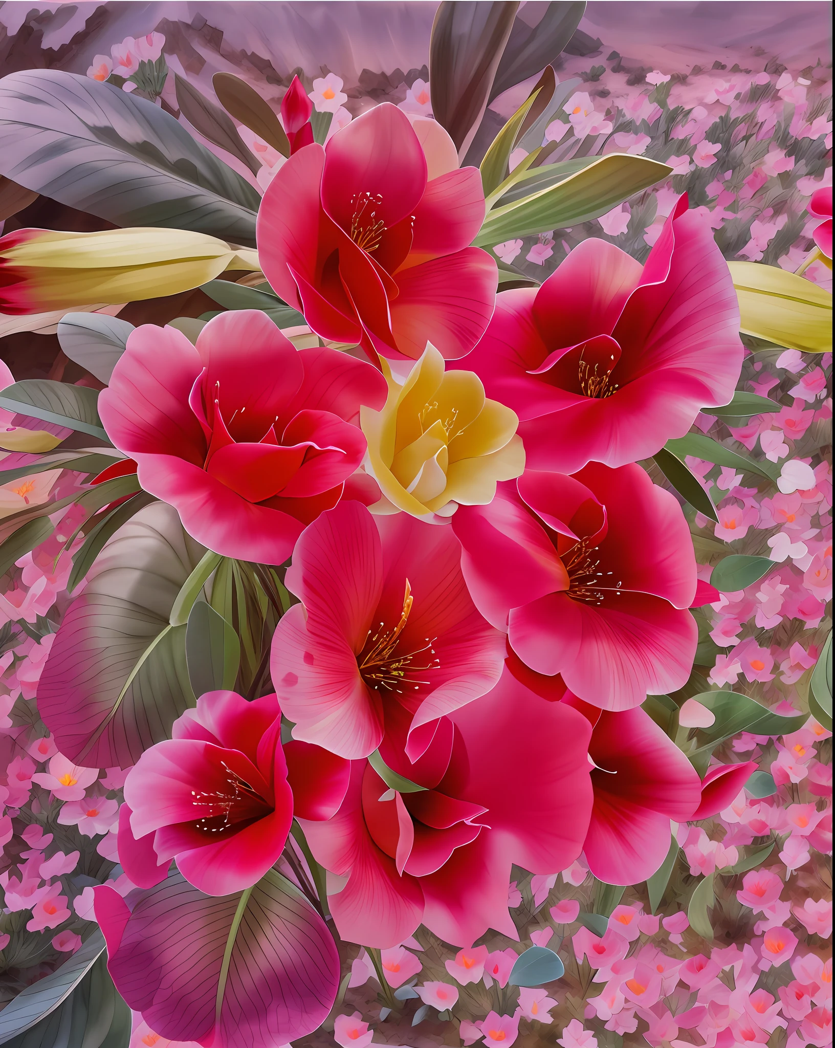 Flowers (desert rose)